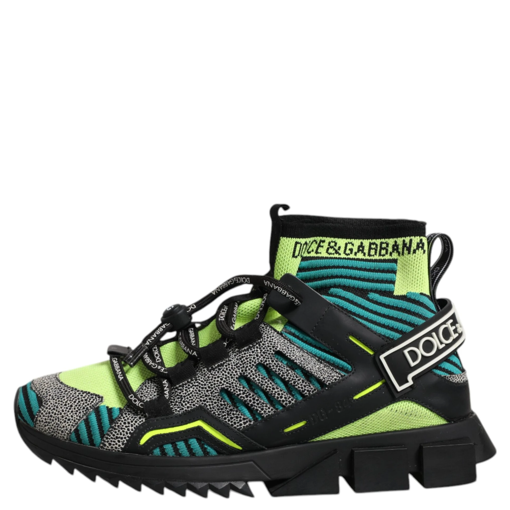 Multicolor Sorrento Logo Sneakers Socks Shoes