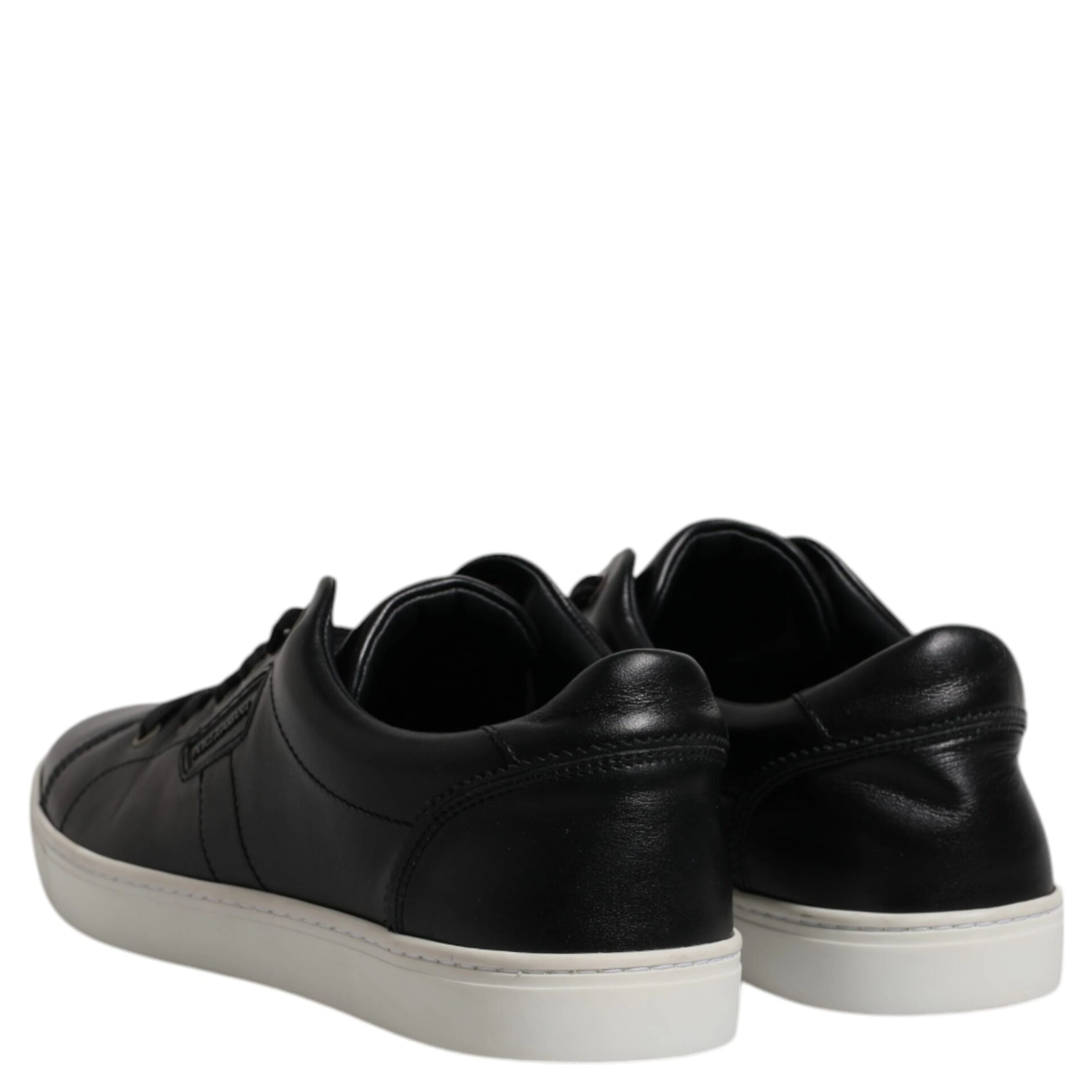 Black London Nappa Leather Men Sneakers Shoes