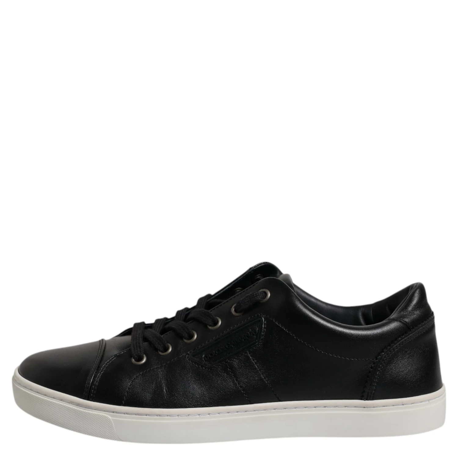 Black London Nappa Leather Men Sneakers Shoes