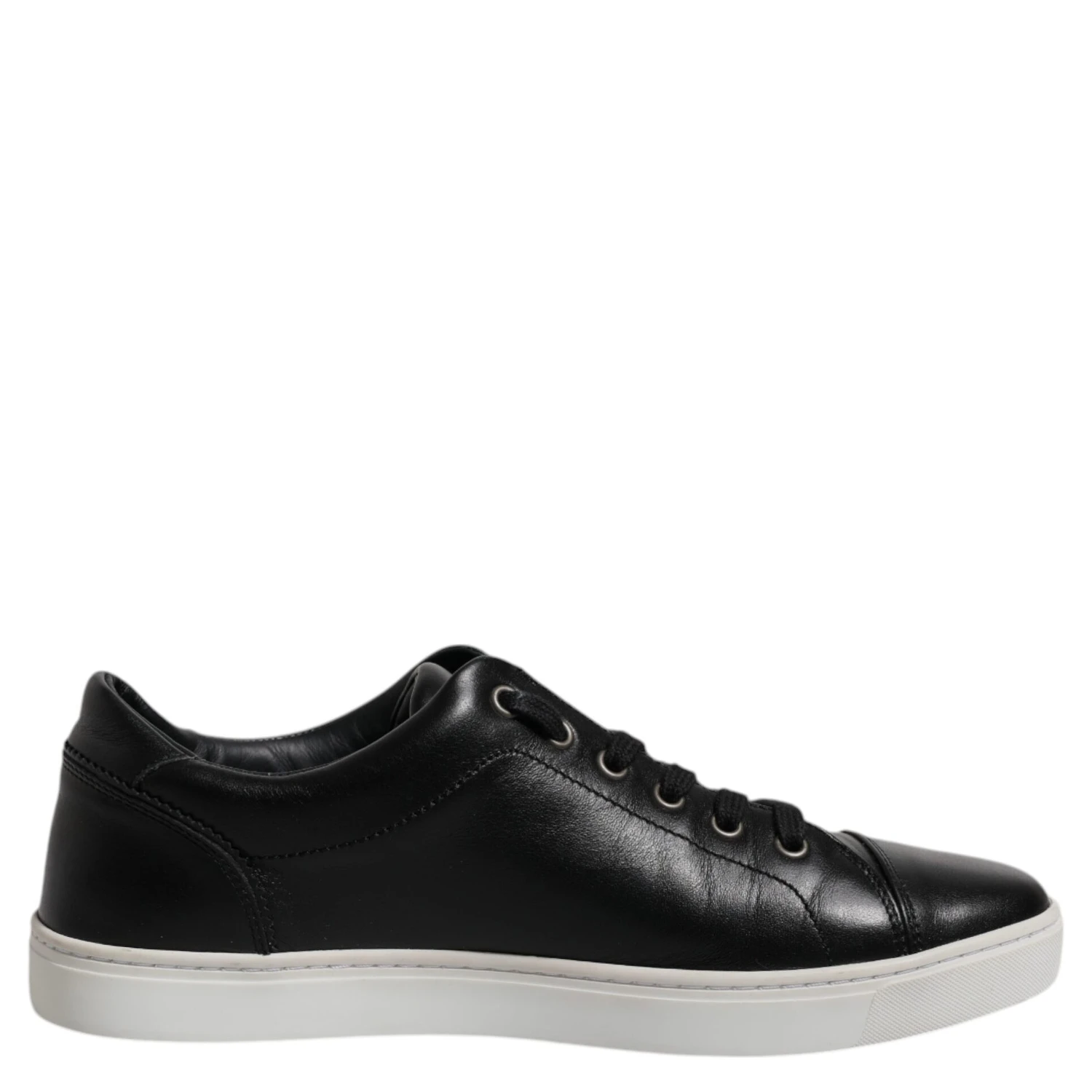 Black London Nappa Leather Men Sneakers Shoes