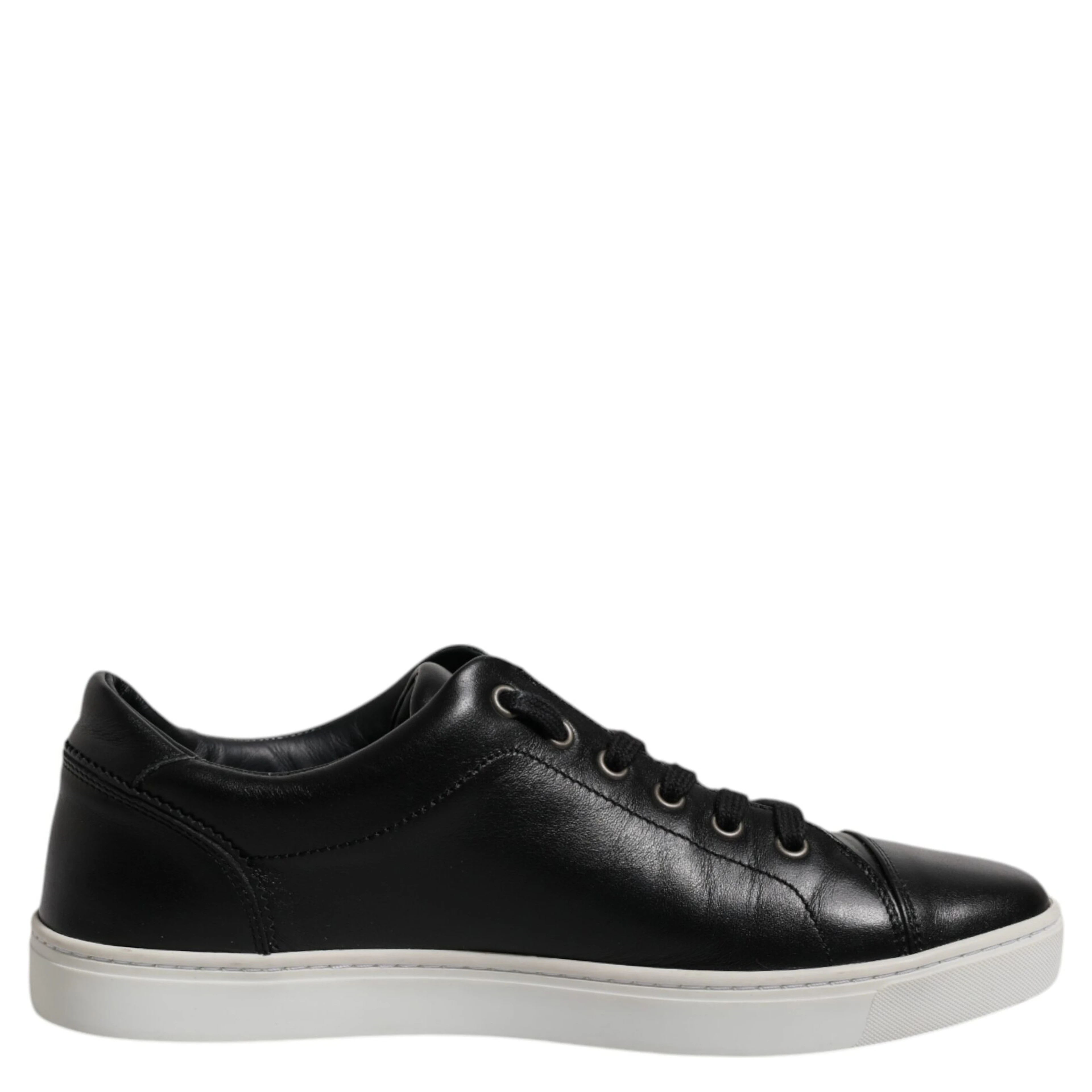 Black London Nappa Leather Men Sneakers Shoes