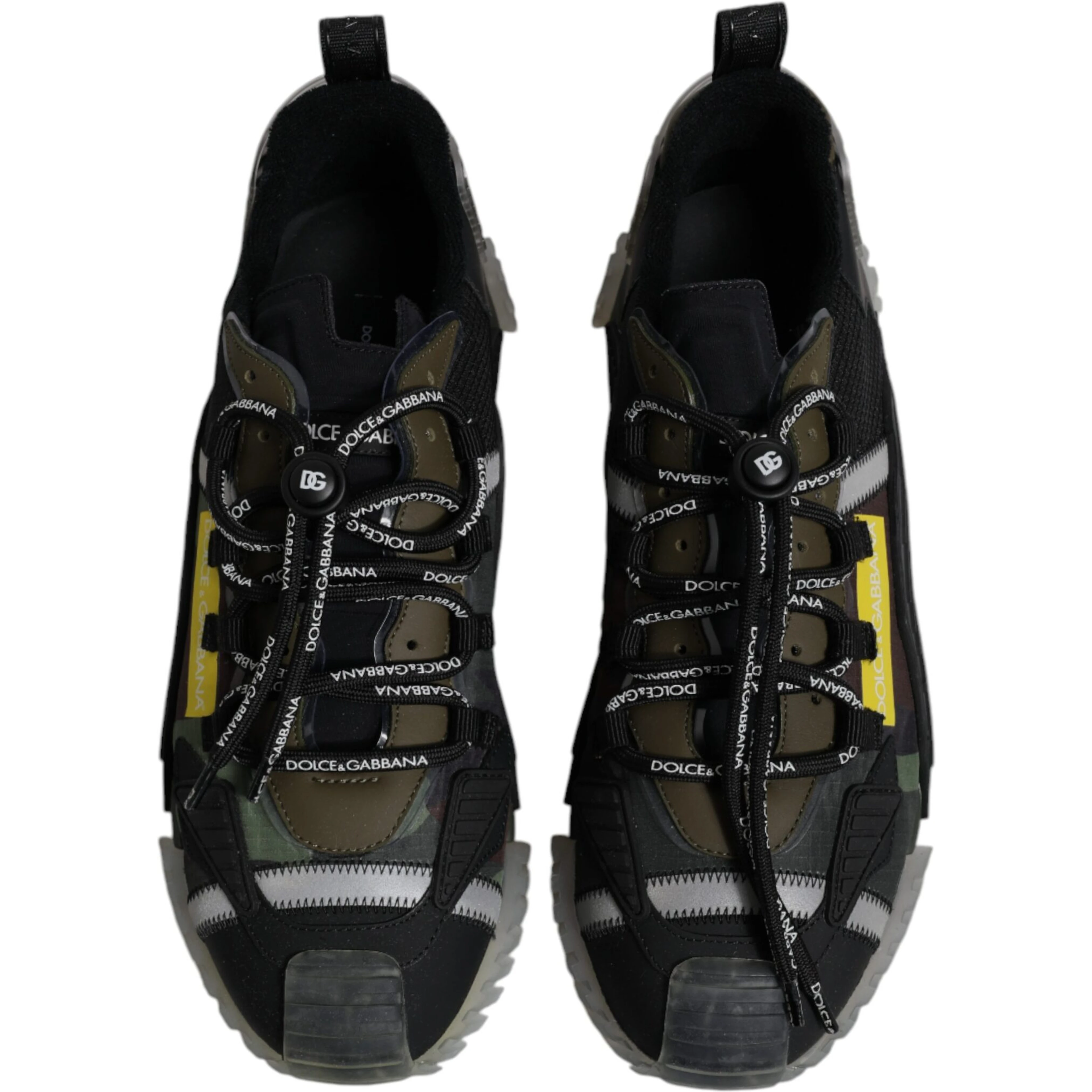 Black Green Camo NS1 Low Top Sneakers Shoes