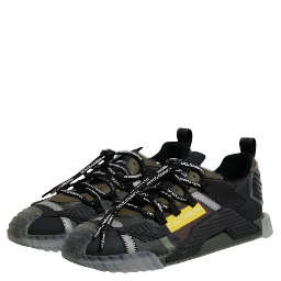 Black Green Camo NS1 Low Top Sneakers Shoes