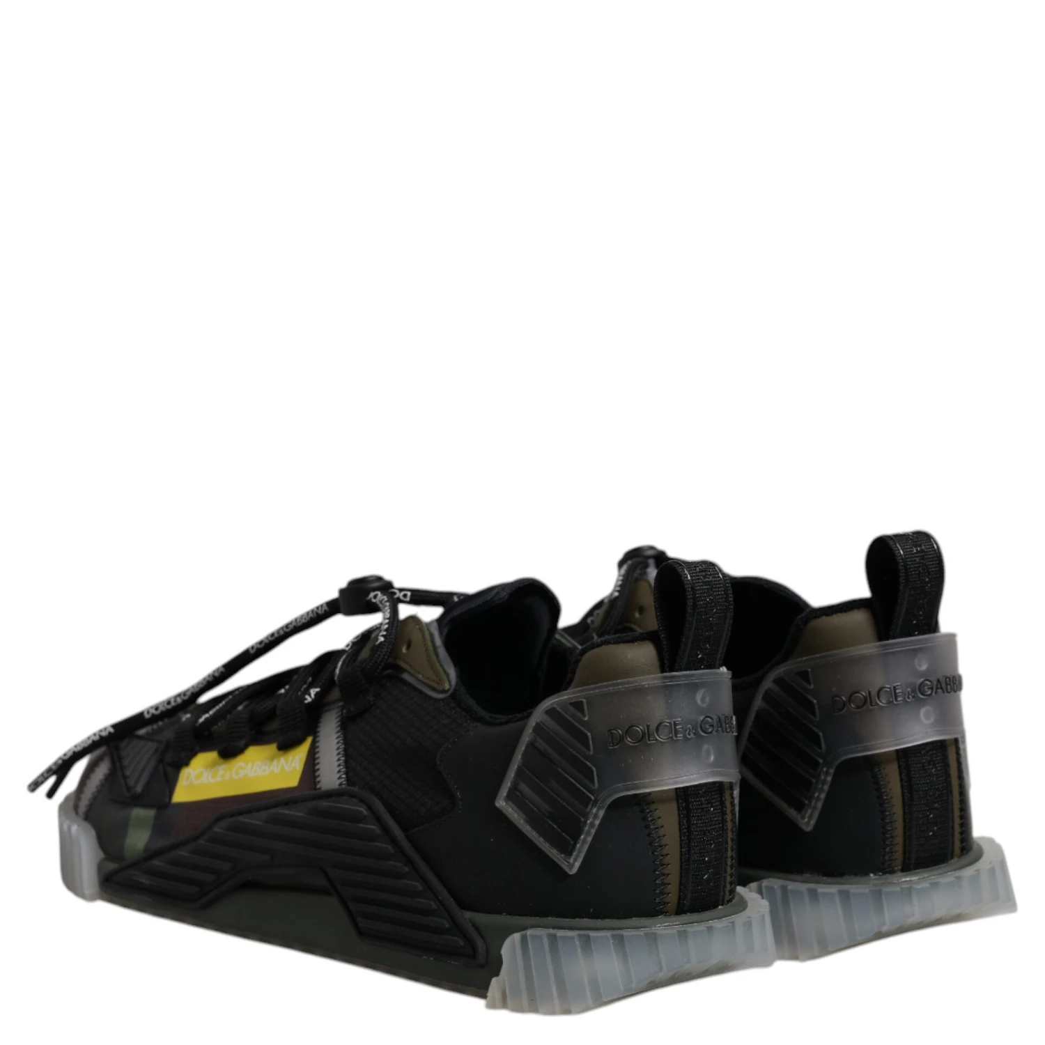 Black Green Camo NS1 Low Top Sneakers Shoes