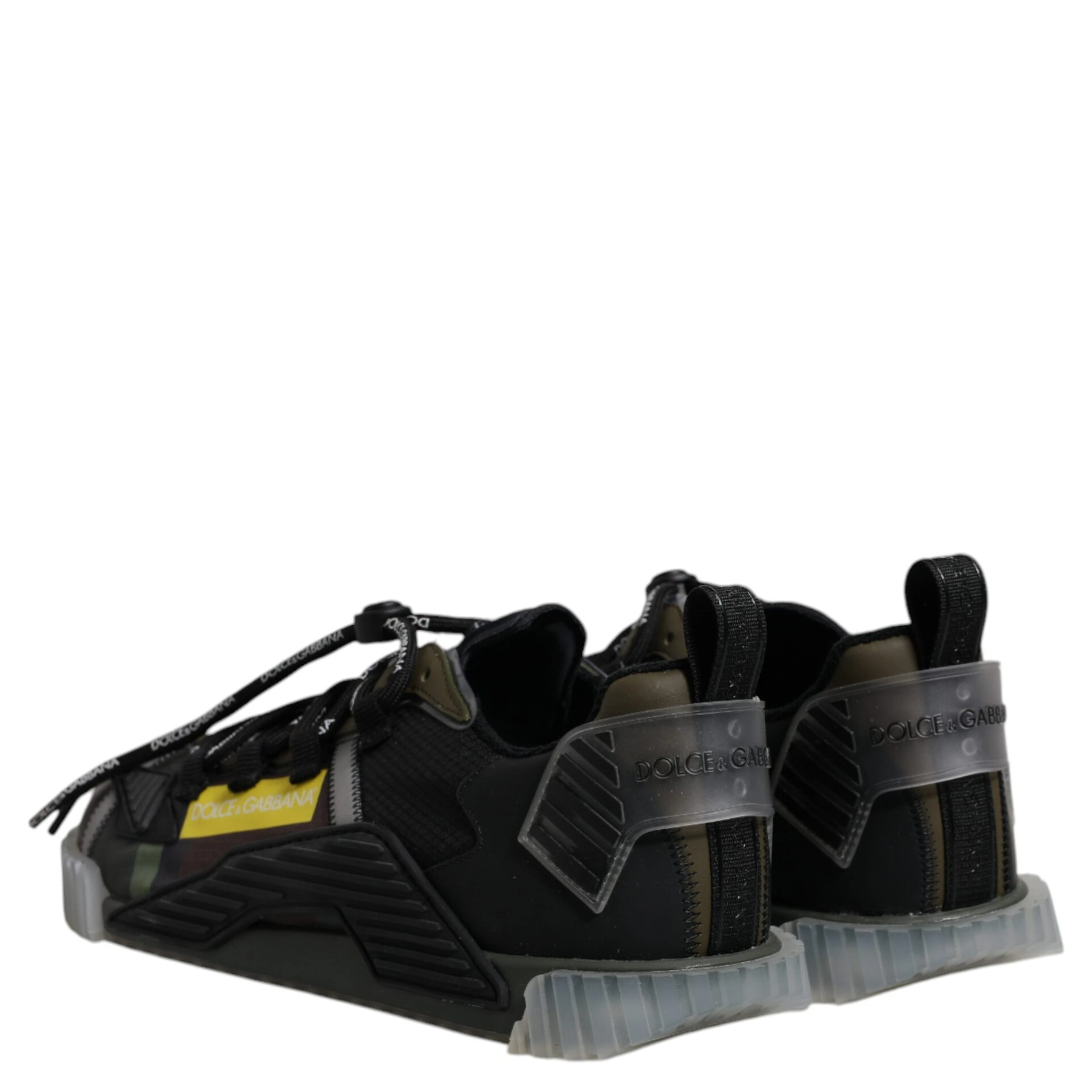 Black Green Camo NS1 Low Top Sneakers Shoes