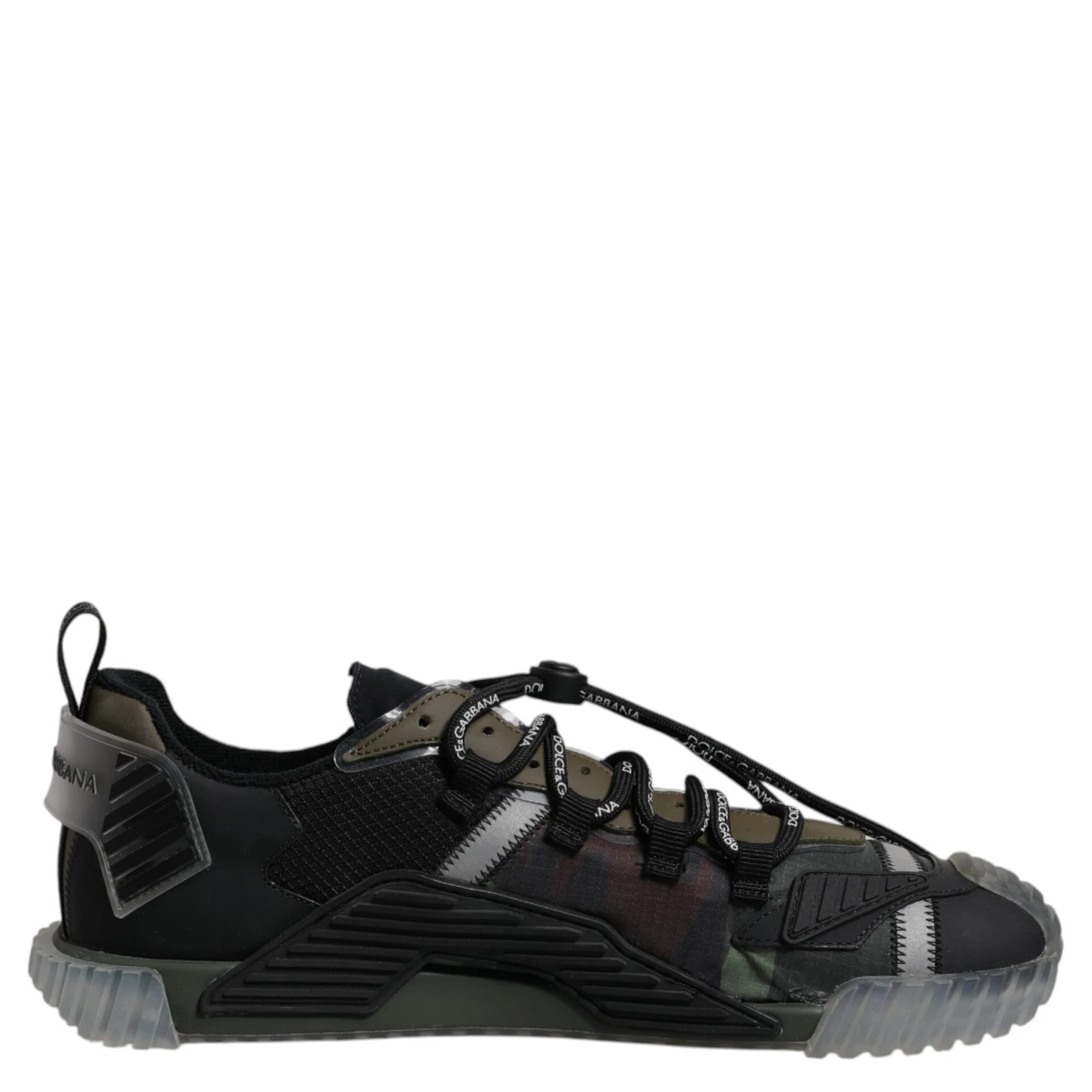 Black Green Camo NS1 Low Top Sneakers Shoes