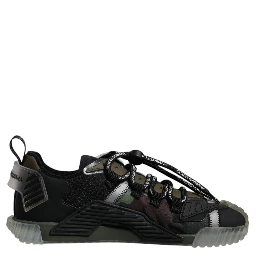 Black Green Camo NS1 Low Top Sneakers Shoes