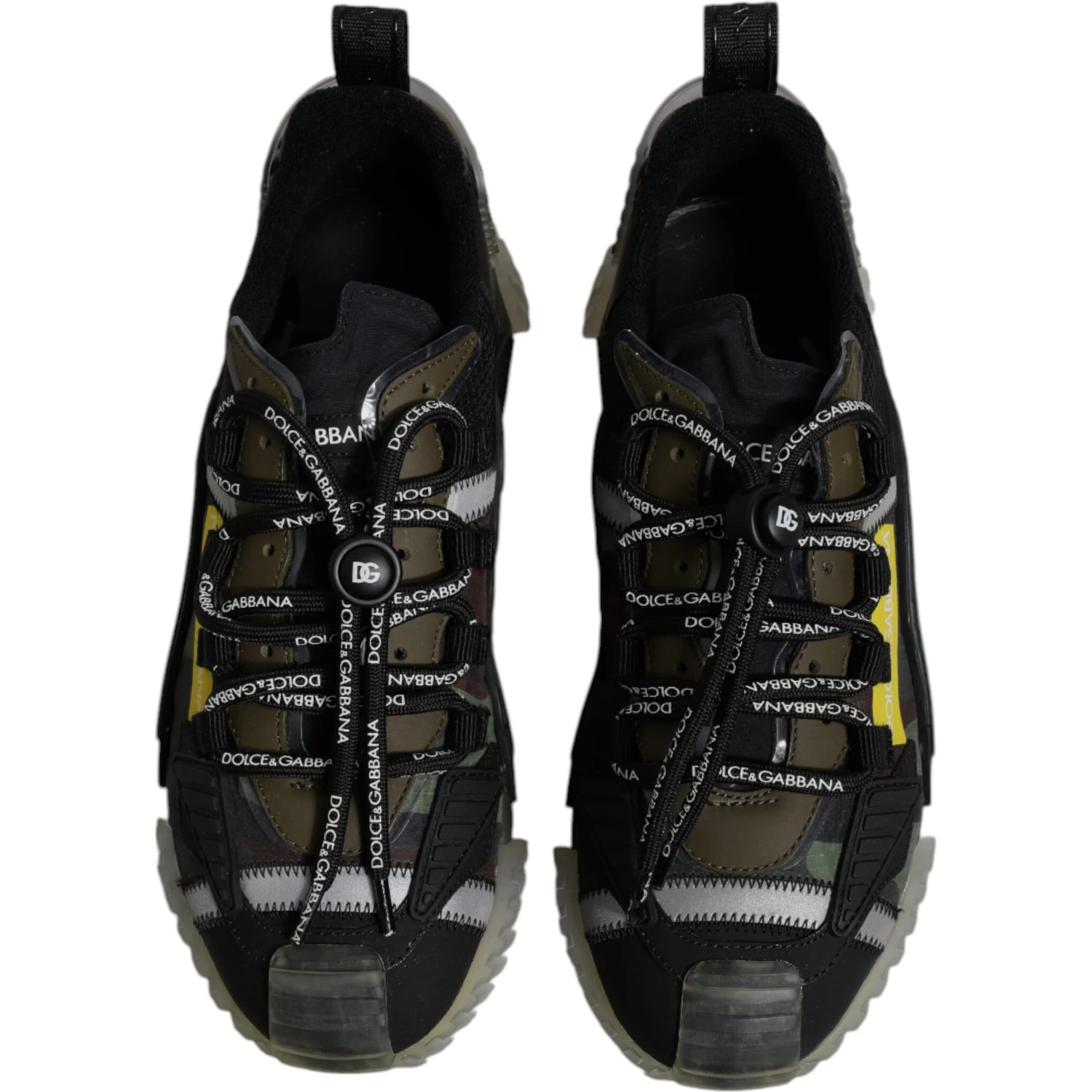 Black Green Camo NS1 Low Top Sneakers Shoes