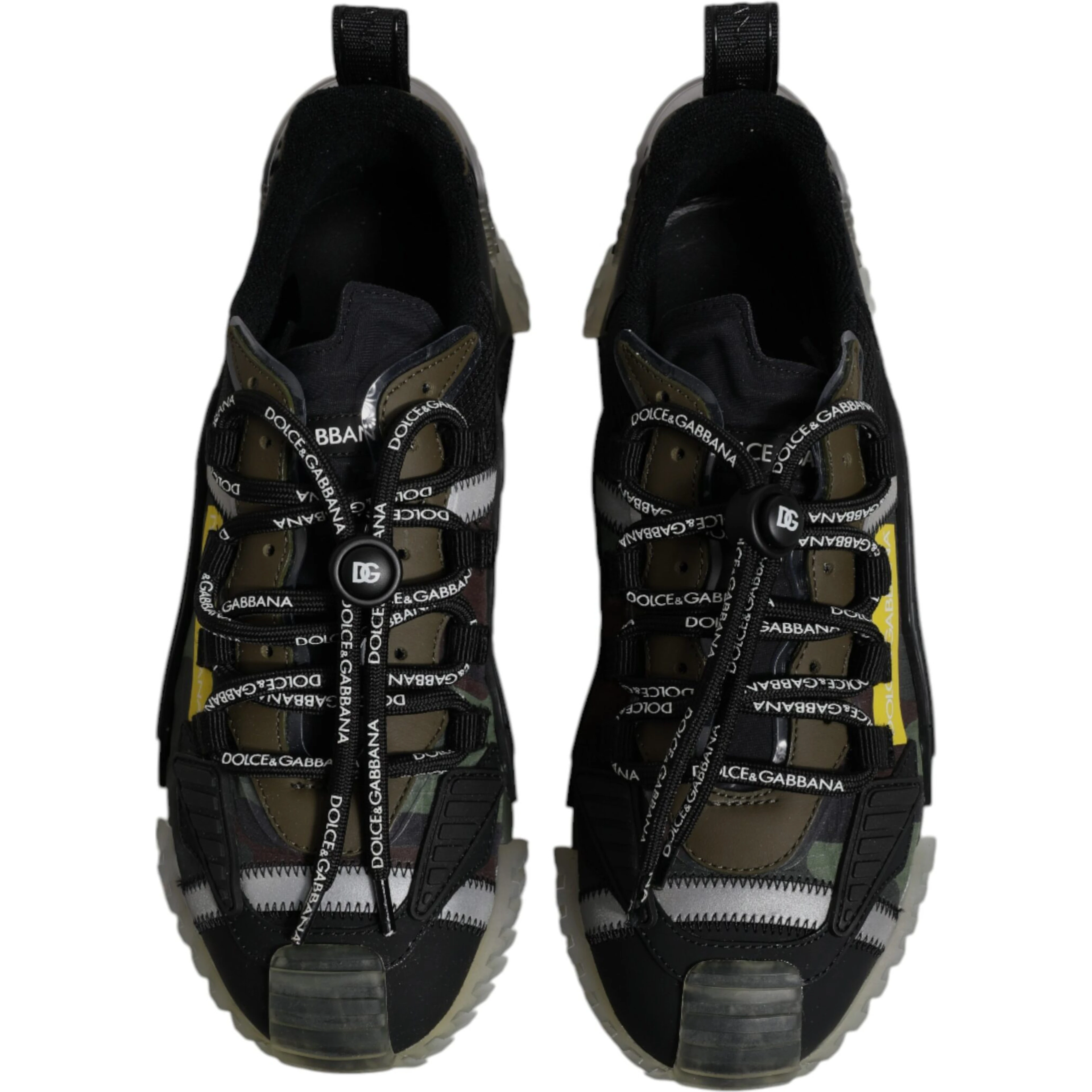 Black Green Camo NS1 Low Top Sneakers Shoes