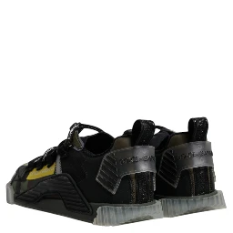Black Green Camo NS1 Low Top Sneakers Shoes