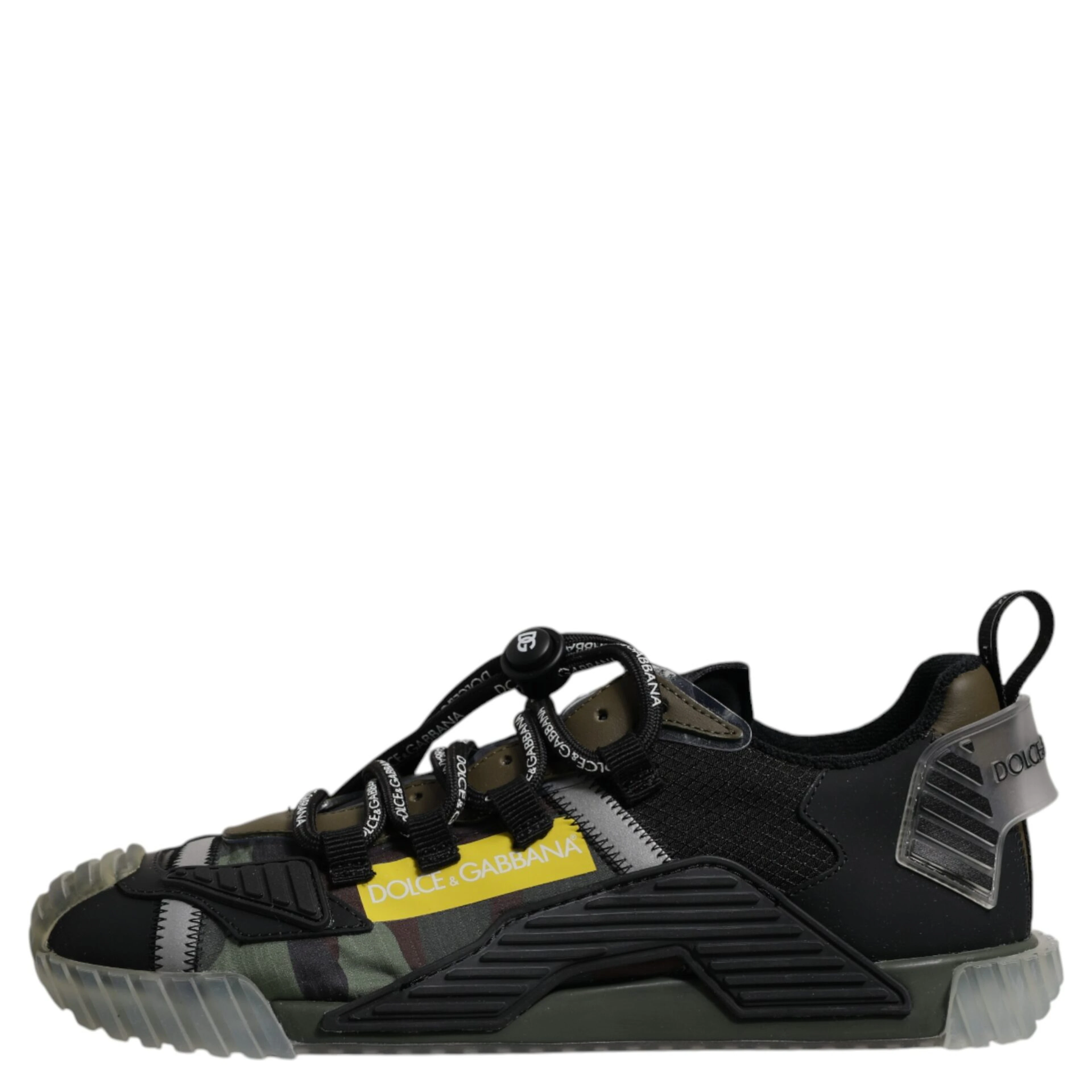 Black Green Camo NS1 Low Top Sneakers Shoes