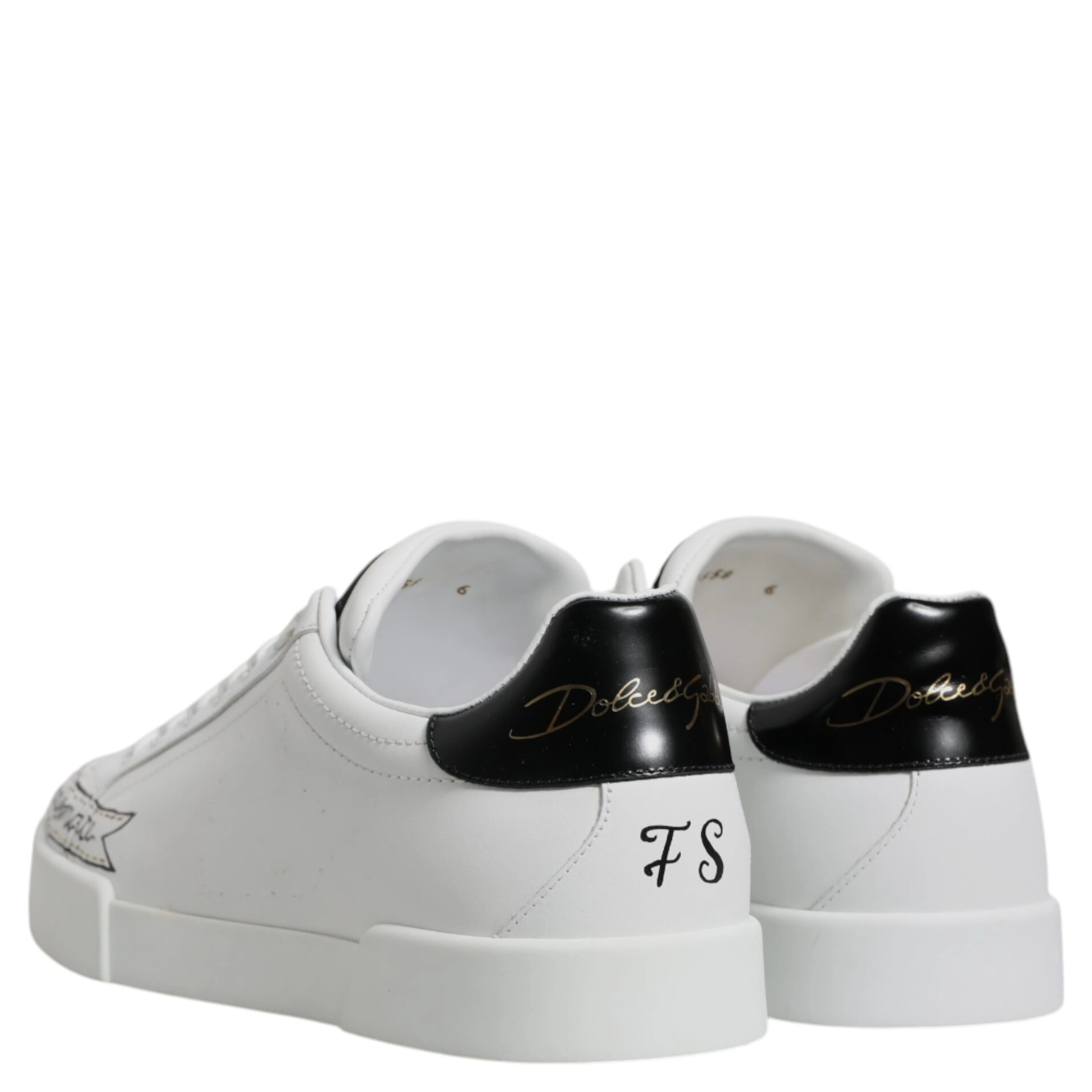 White Leather Low Top Lace Up Sneakers Shoes