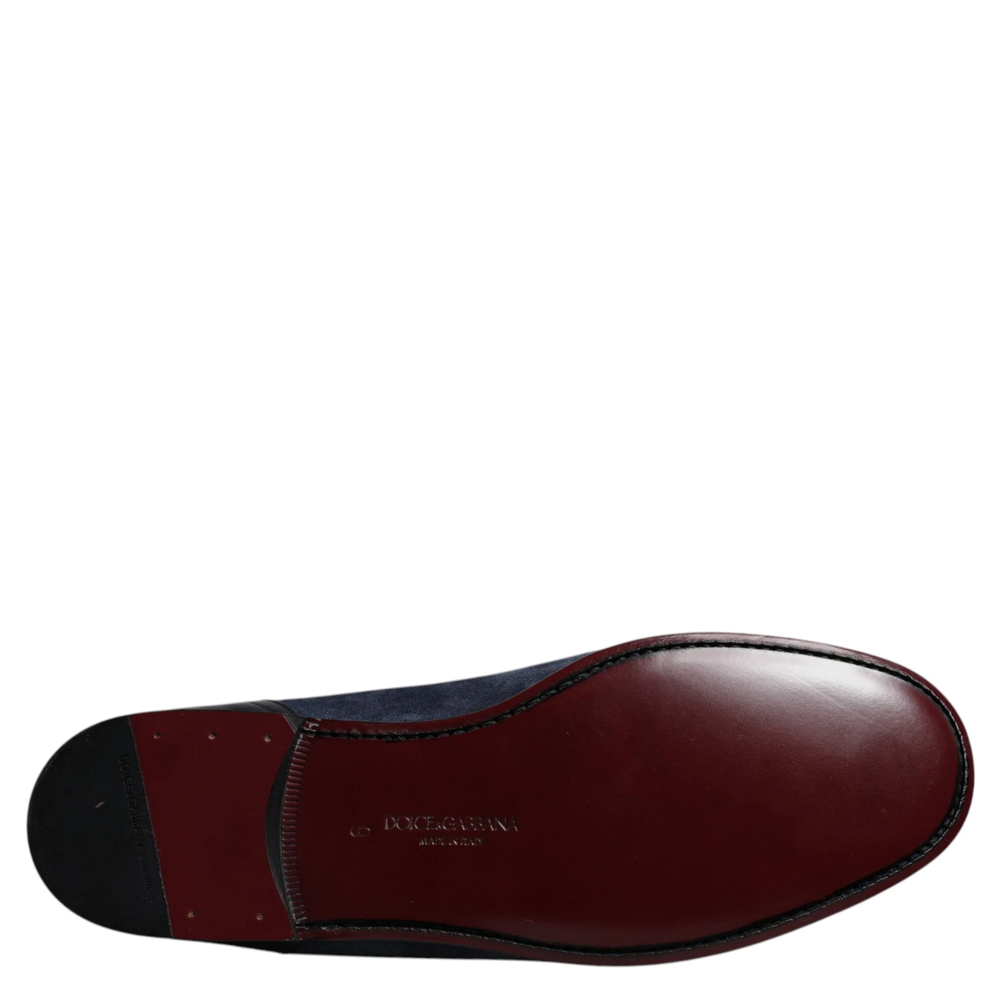 Blue Suede Leather Shoes Loafer Moccasin Shoes