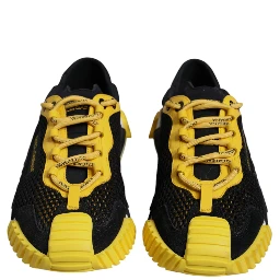 Black Yellow Low Top NS1 Sneakers Shoes
