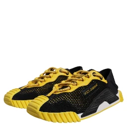 Black Yellow Low Top NS1 Sneakers Shoes