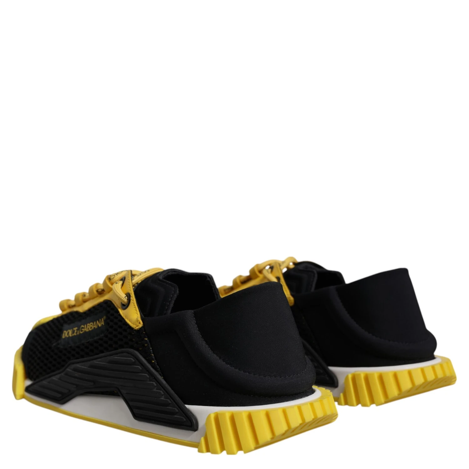 Black Yellow Low Top NS1 Sneakers Shoes