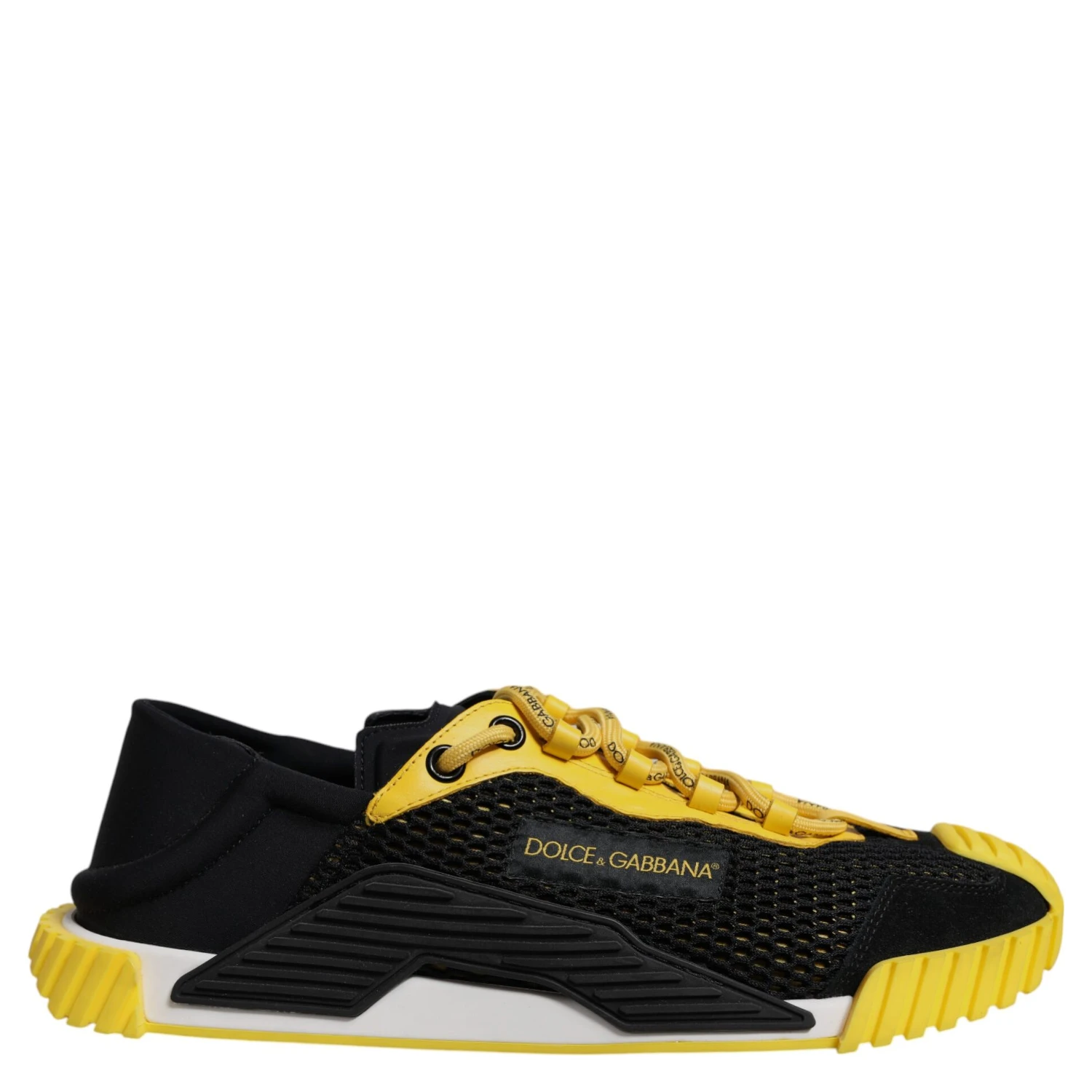 Black Yellow Low Top NS1 Sneakers Shoes