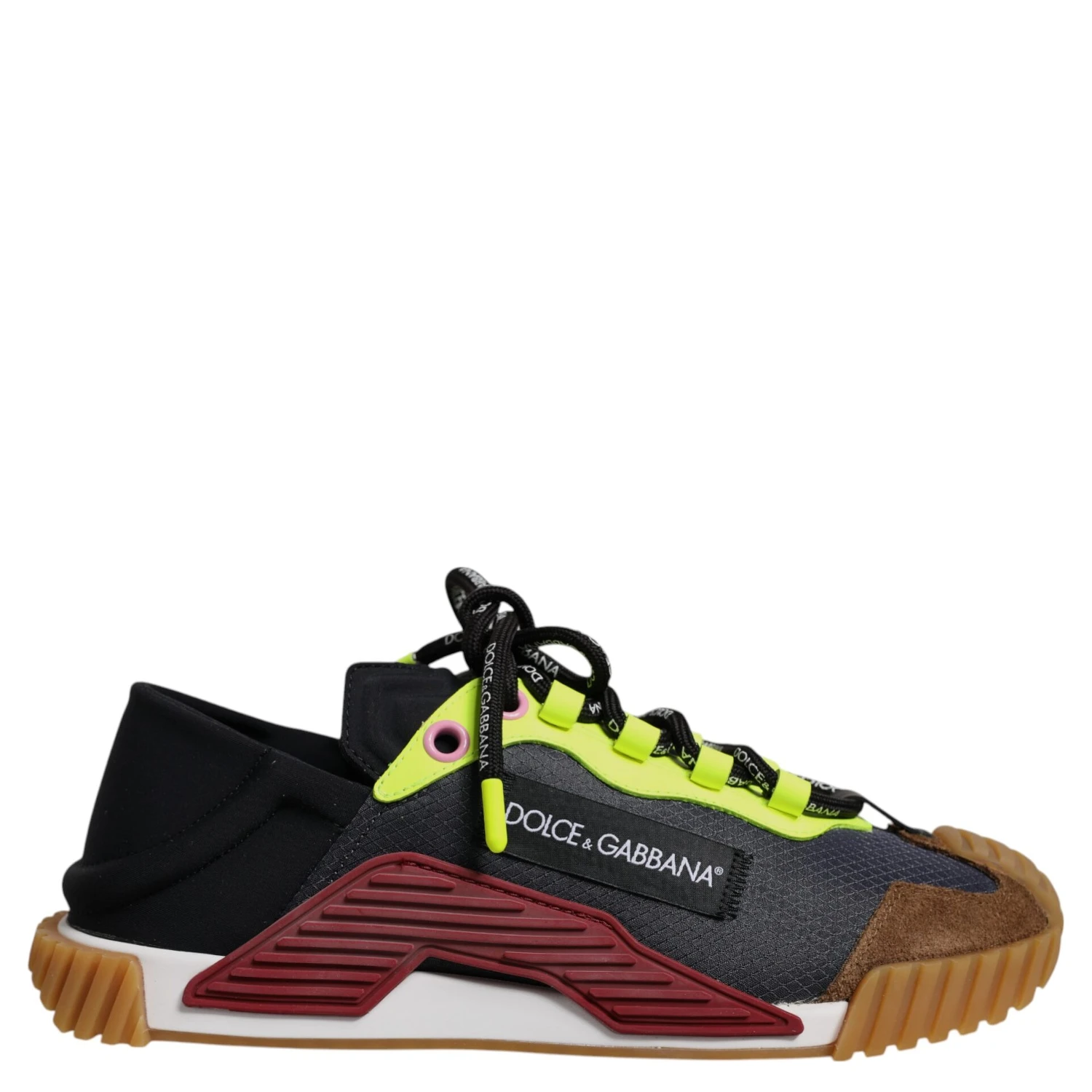 Multicolor Nylon Low Top NS1 Sneakers Shoes