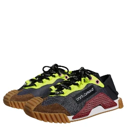 Multicolor Nylon Low Top NS1 Sneakers Shoes