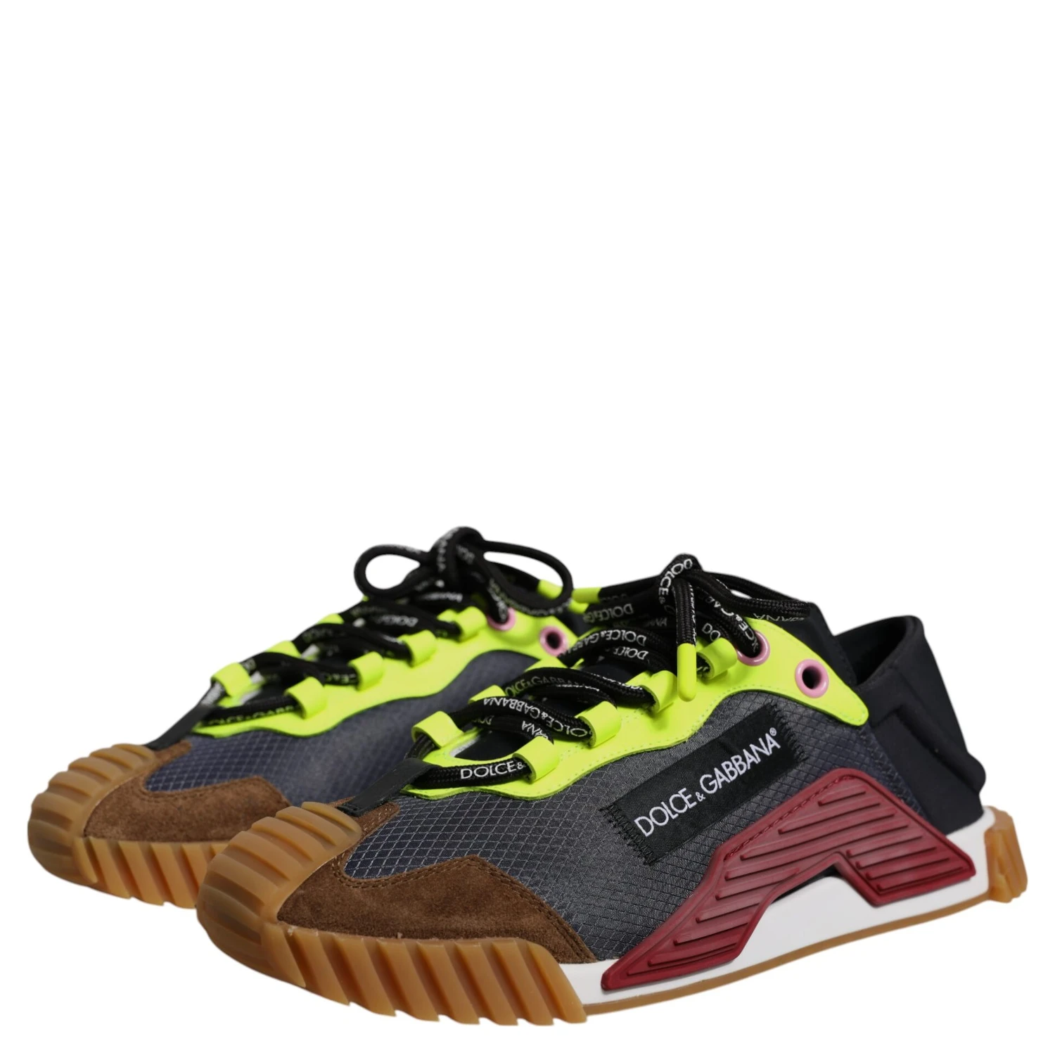 Multicolor Nylon Low Top NS1 Sneakers Shoes