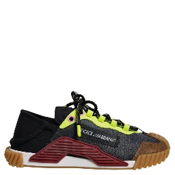 Multicolor Nylon Low Top NS1 Sneakers Shoes