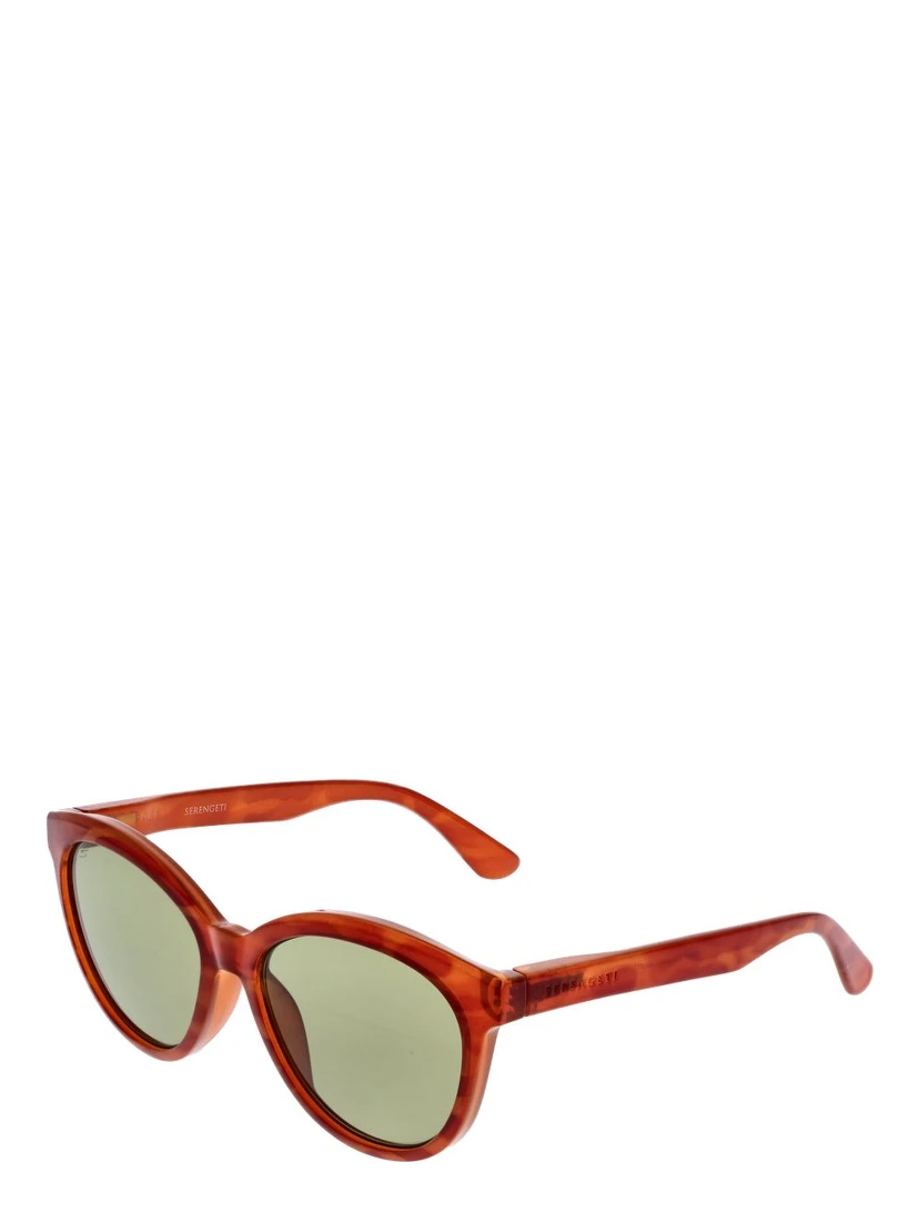 Orange Plastic Sunglasses