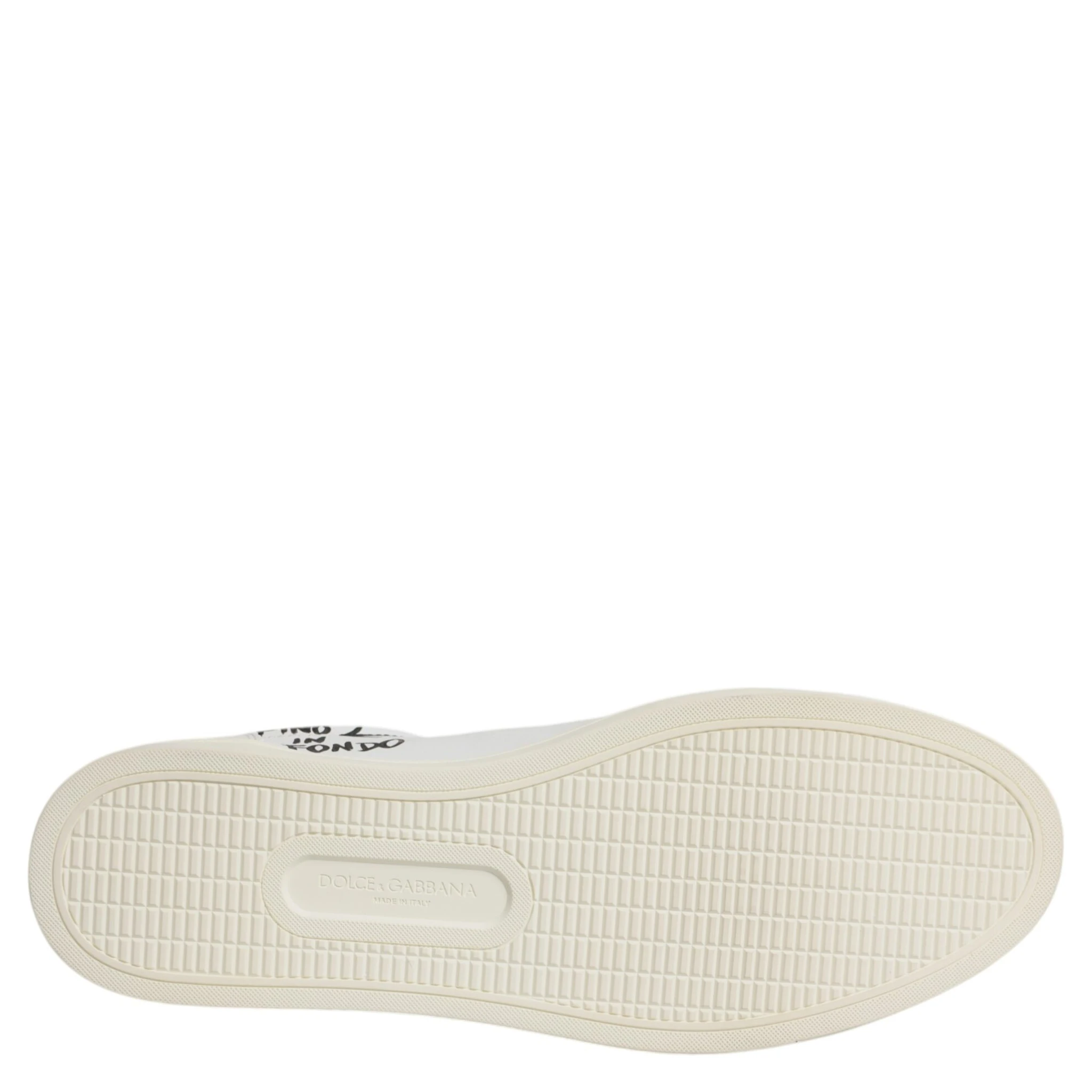 White Leather Milano Low Top Sneakers Shoes