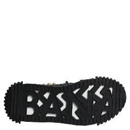Black Leather Studded Slides Sandals Shoes