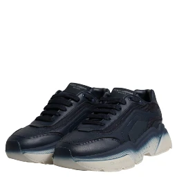 Navy Blue Daymaster Low Top Men Sneakers Shoes