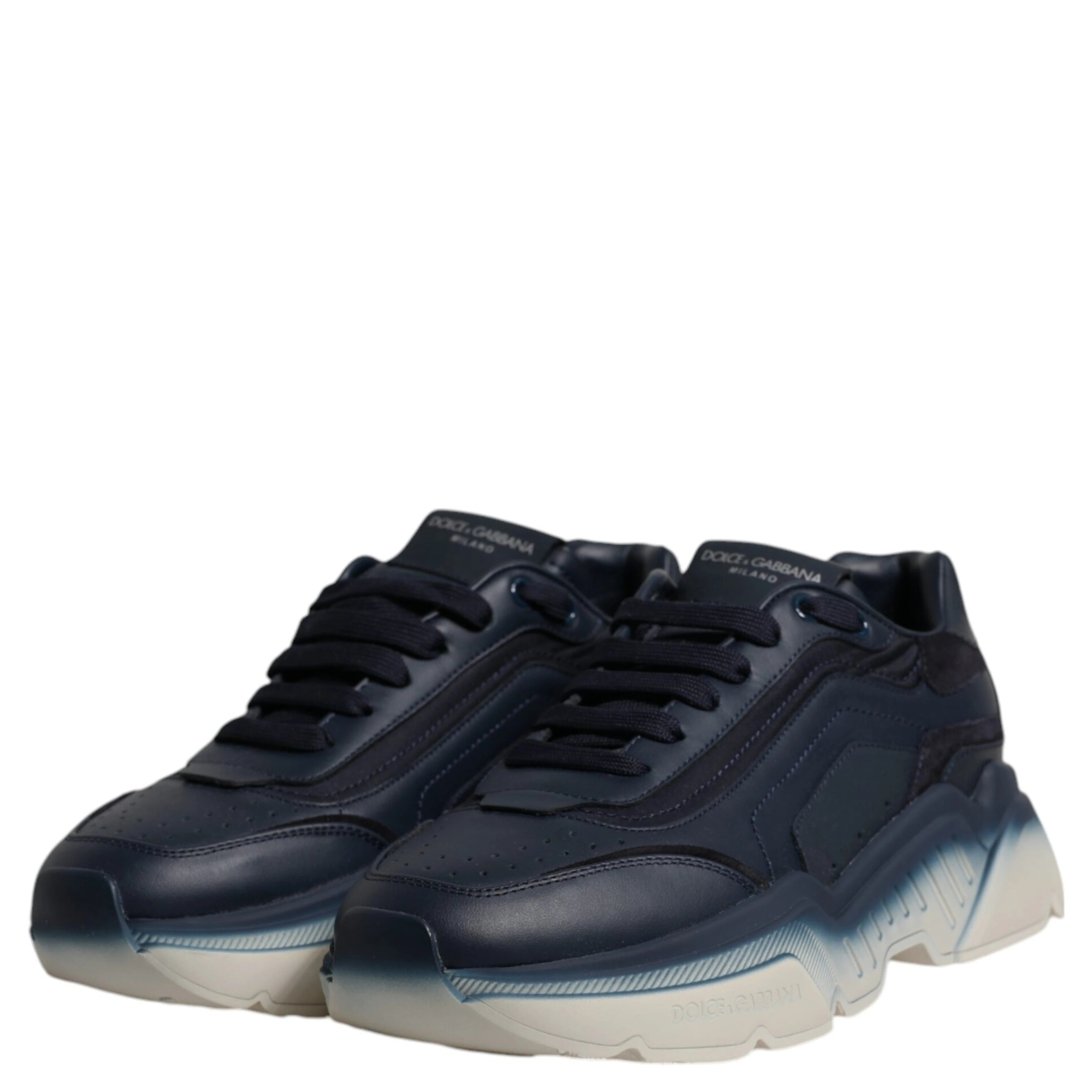 Navy Blue Daymaster Low Top Men Sneakers Shoes