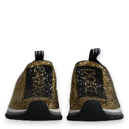 Gold Rhinestones Sorrento Sneakers Shoes