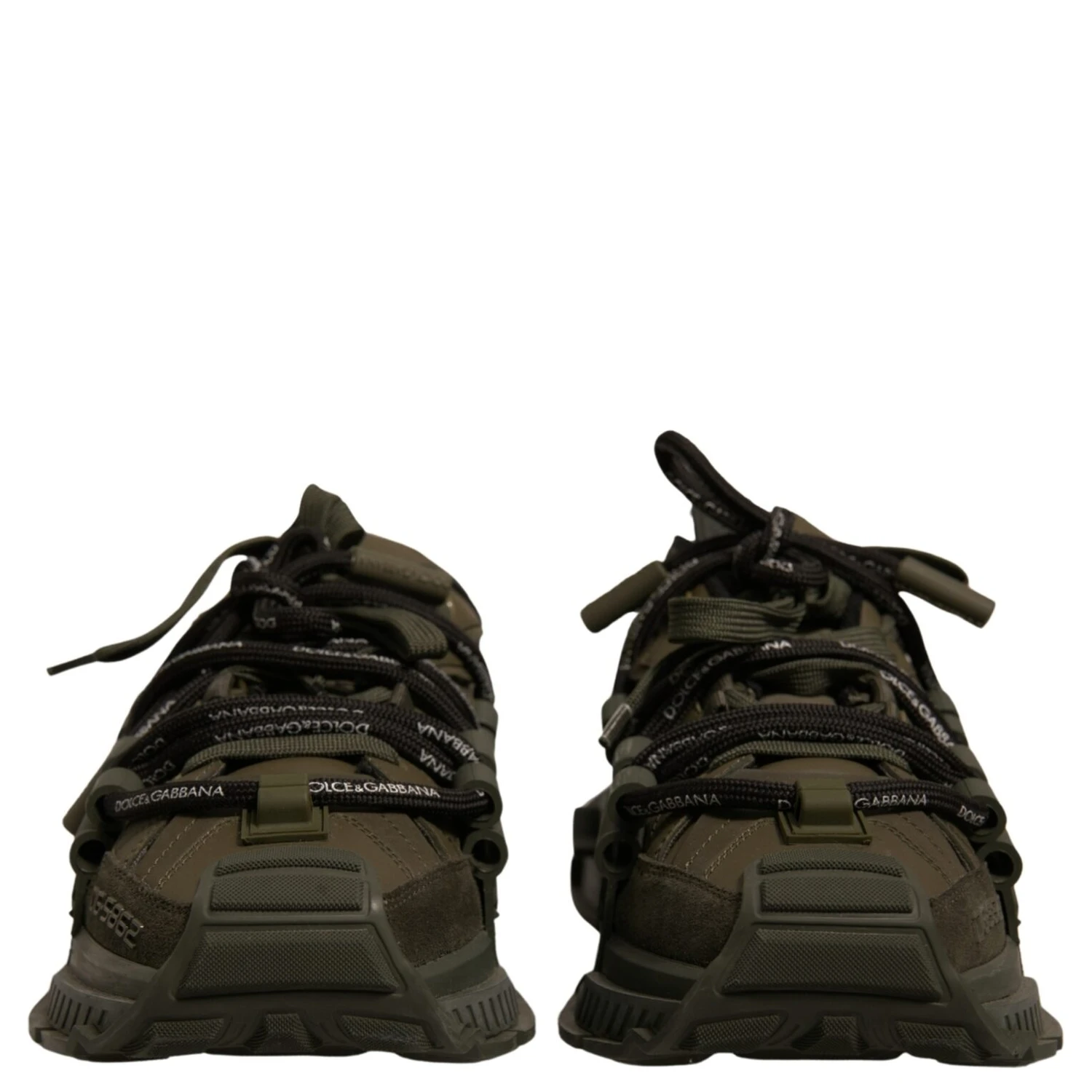 Military Green Space Low Top Sneakers Shoes
