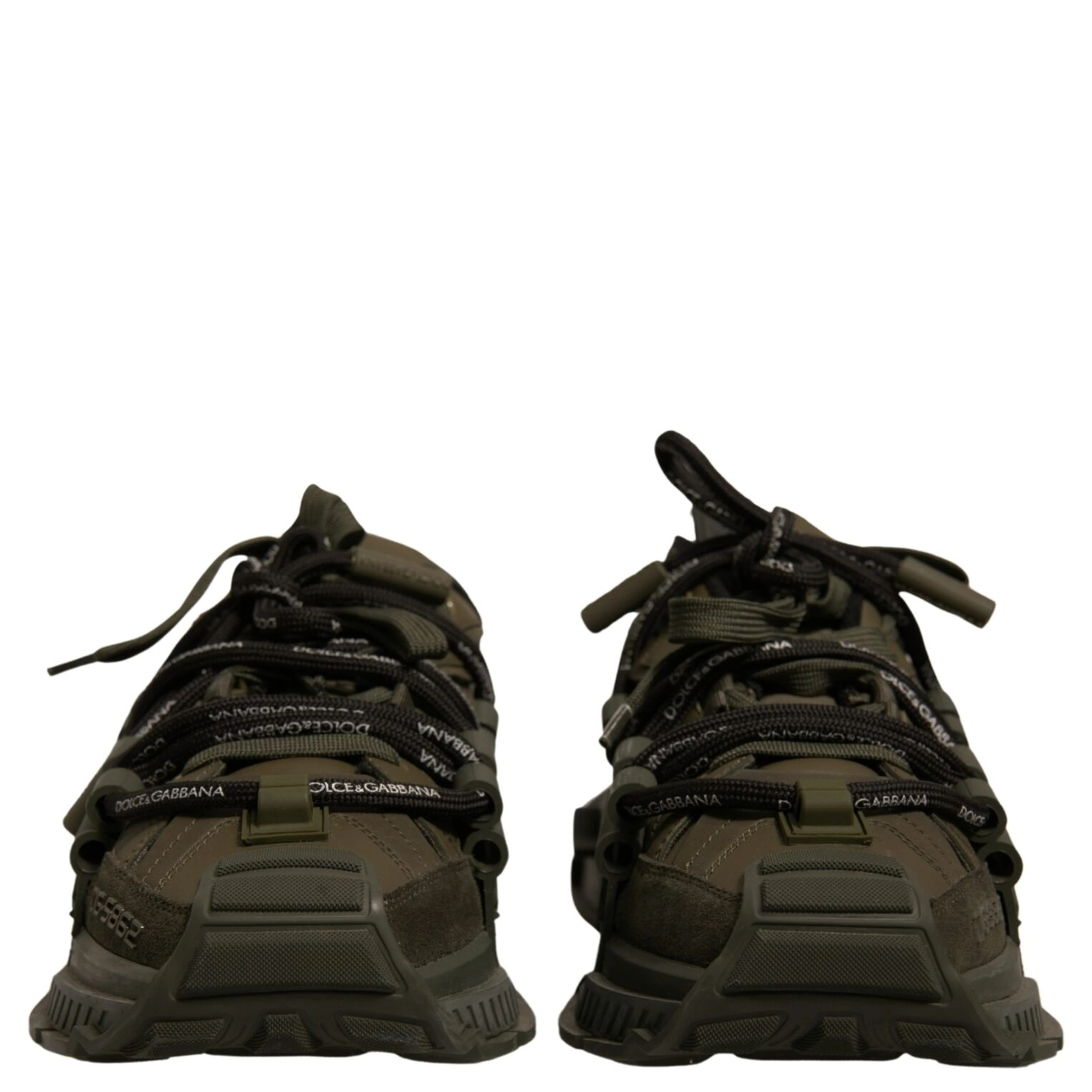 Military Green Space Low Top Sneakers Shoes