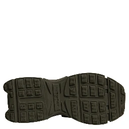 Military Green Space Low Top Sneakers Shoes
