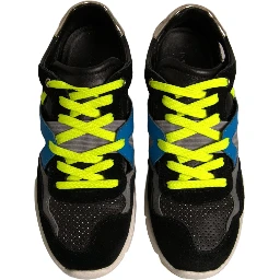 Multicolor Suede Low Top Sneakers Shoes
