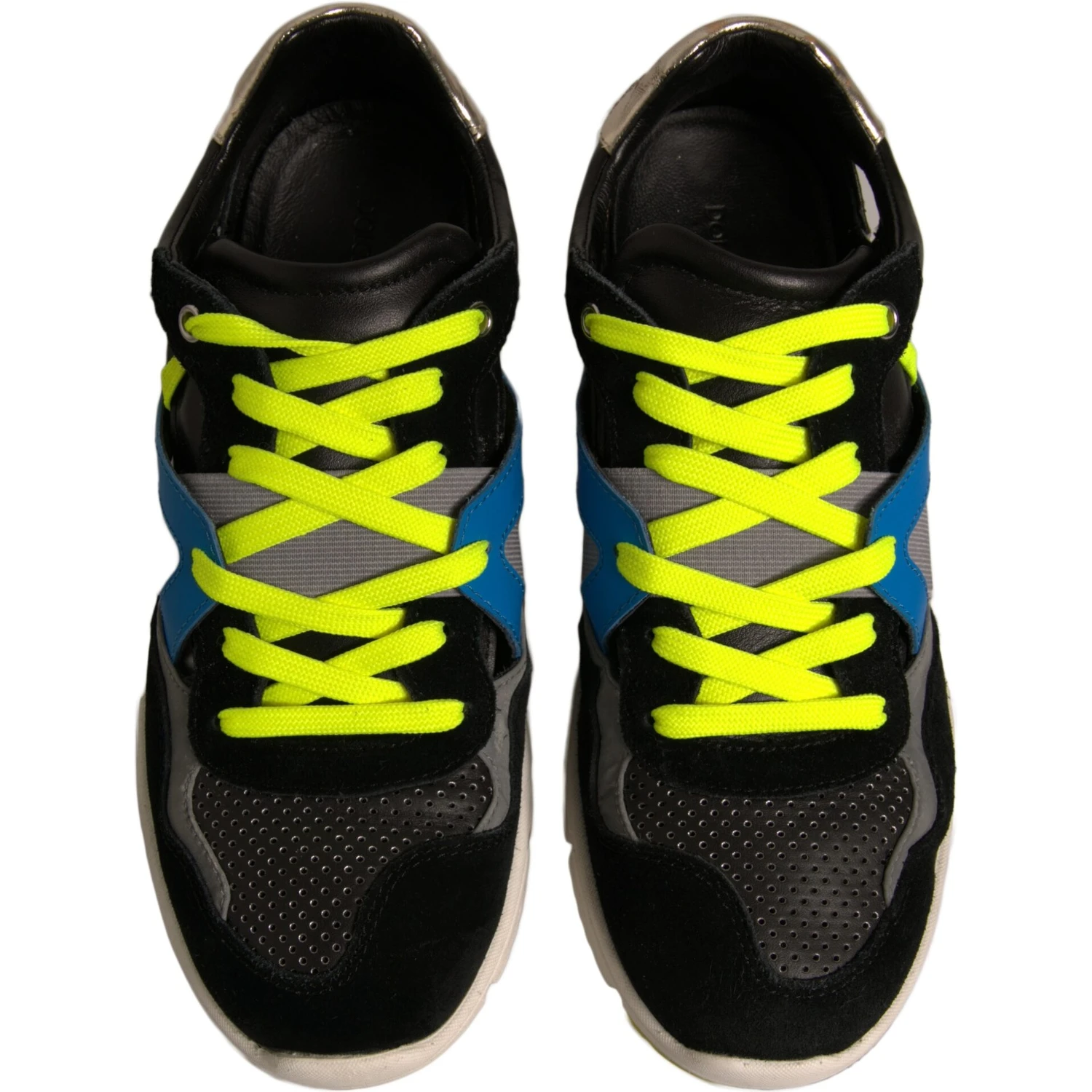 Multicolor Suede Low Top Sneakers Shoes