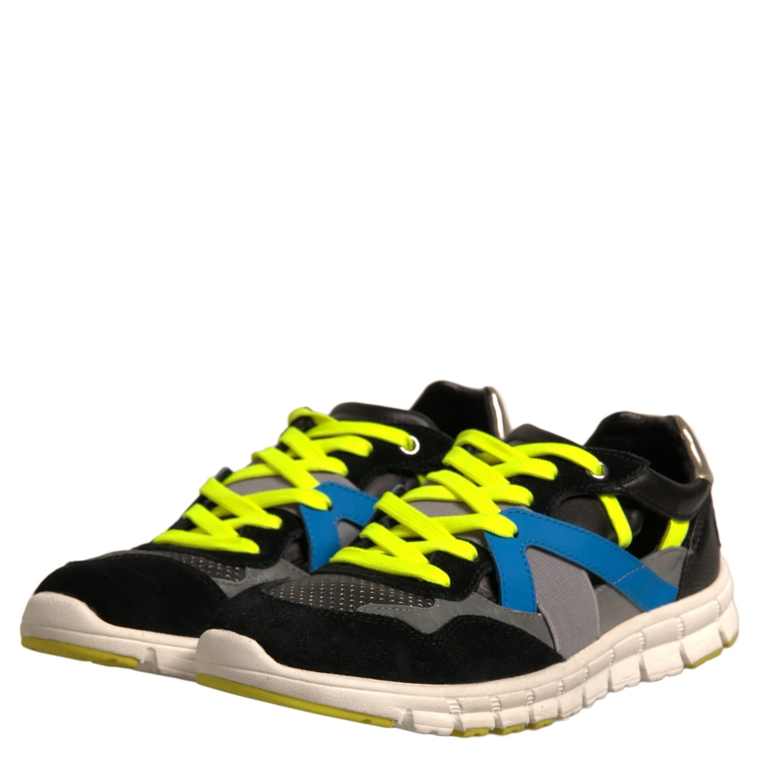 Multicolor Suede Low Top Sneakers Shoes