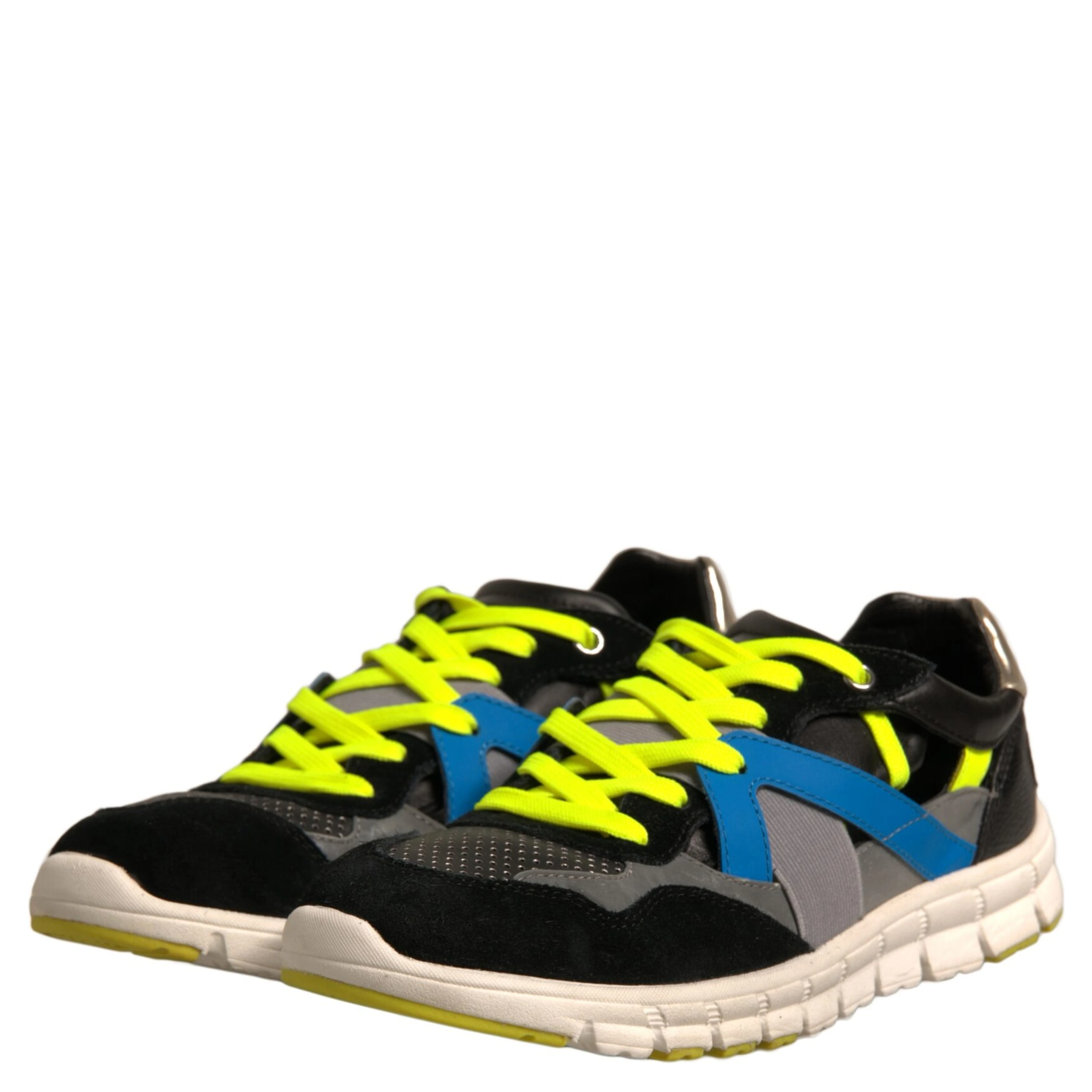 Multicolor Suede Low Top Sneakers Shoes