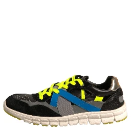 Multicolor Suede Low Top Sneakers Shoes