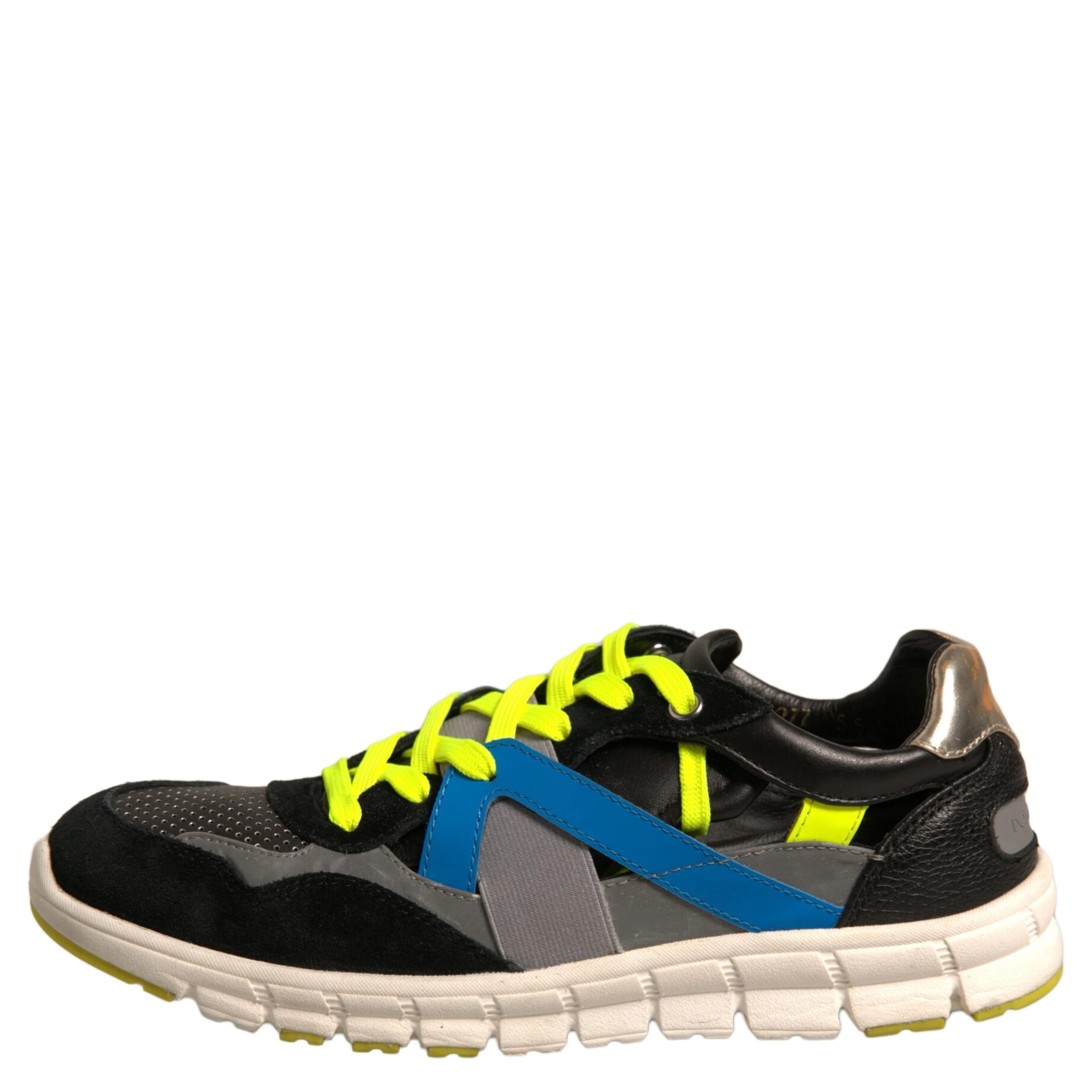 Multicolor Suede Low Top Sneakers Shoes