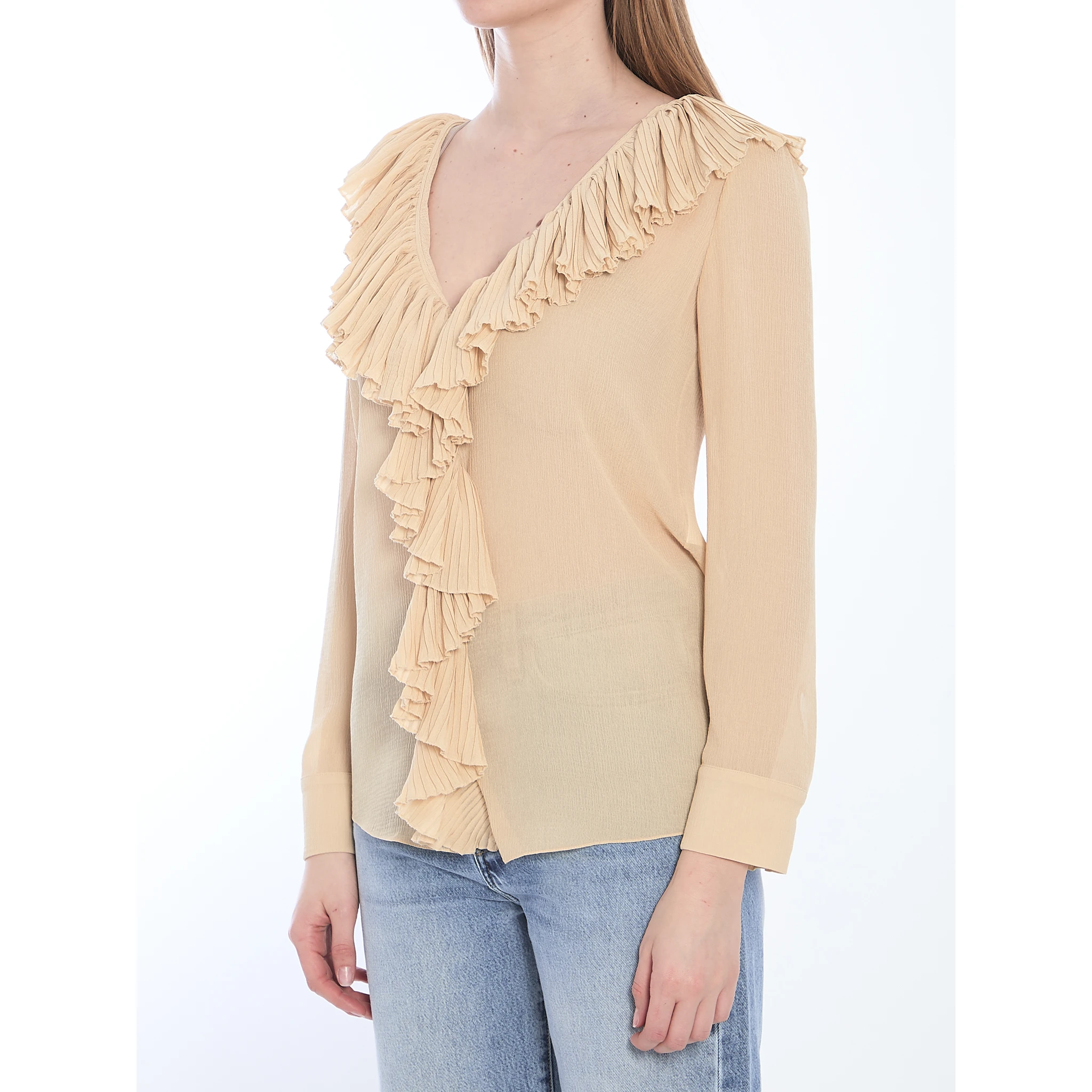 Ruffled blouse