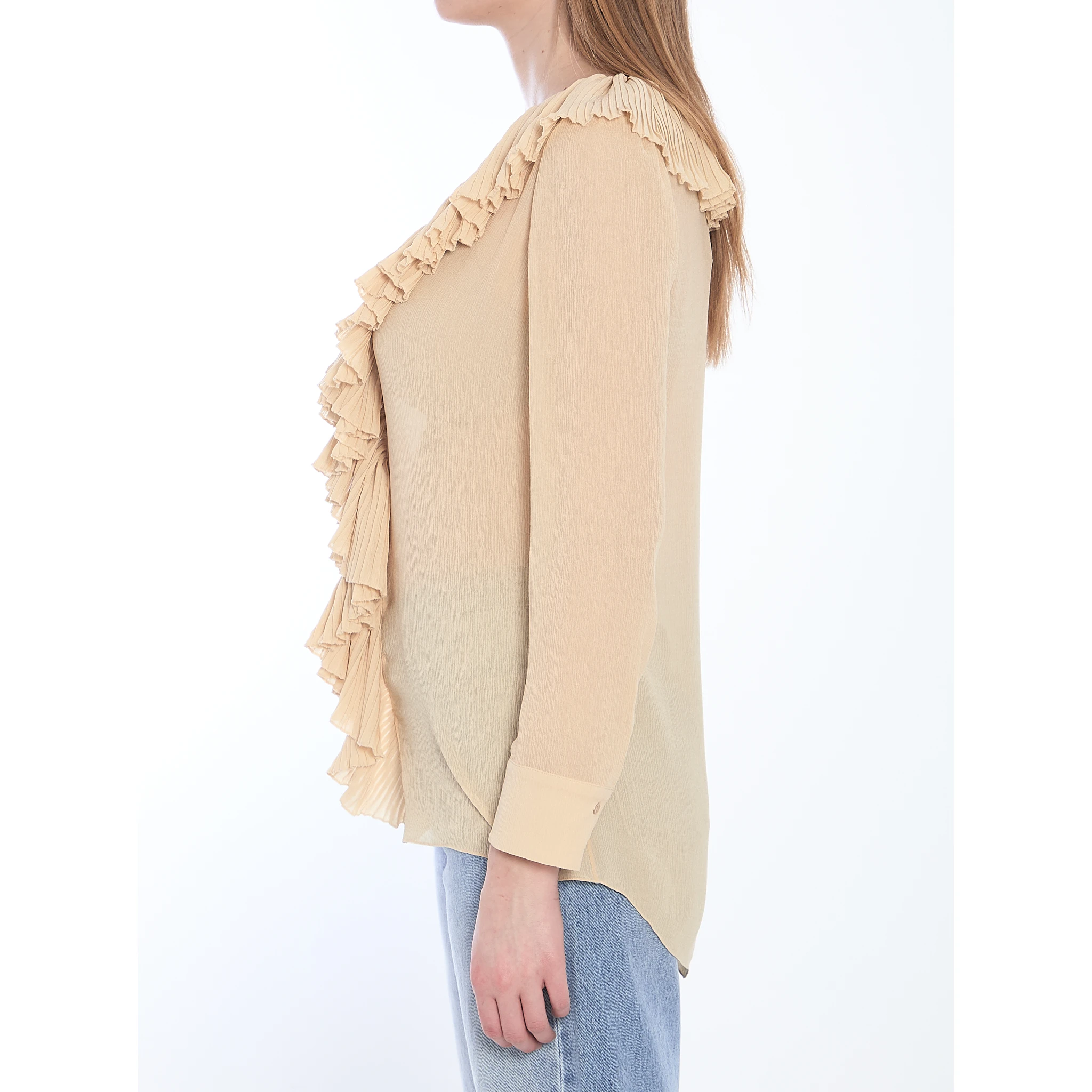Ruffled blouse