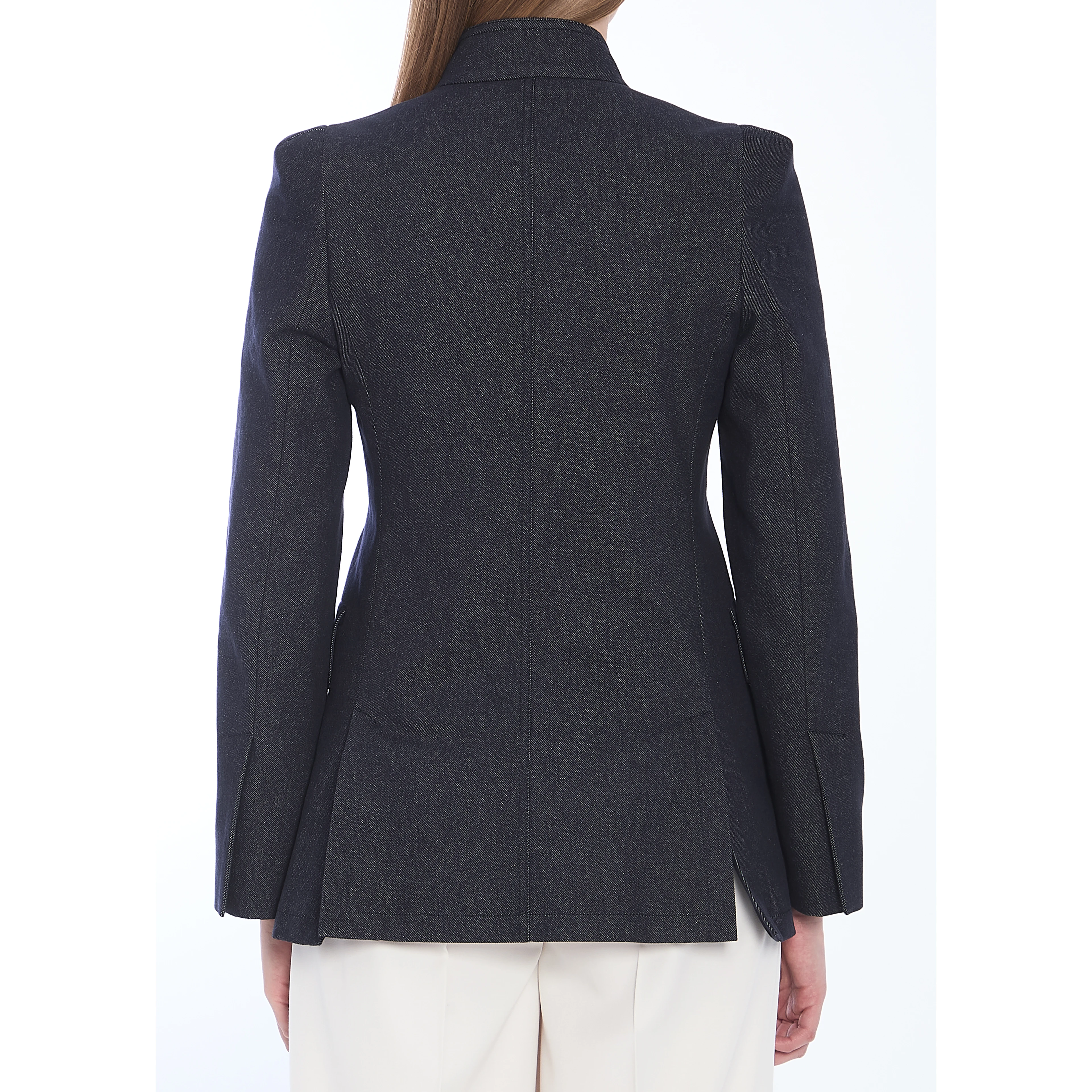 Slim-fit single-breasted blazer
