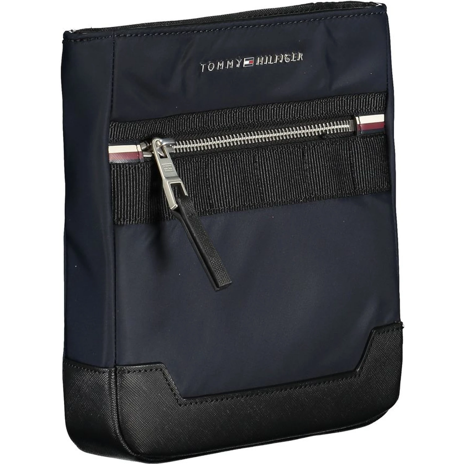 Blue Polyester Shoulder Bag