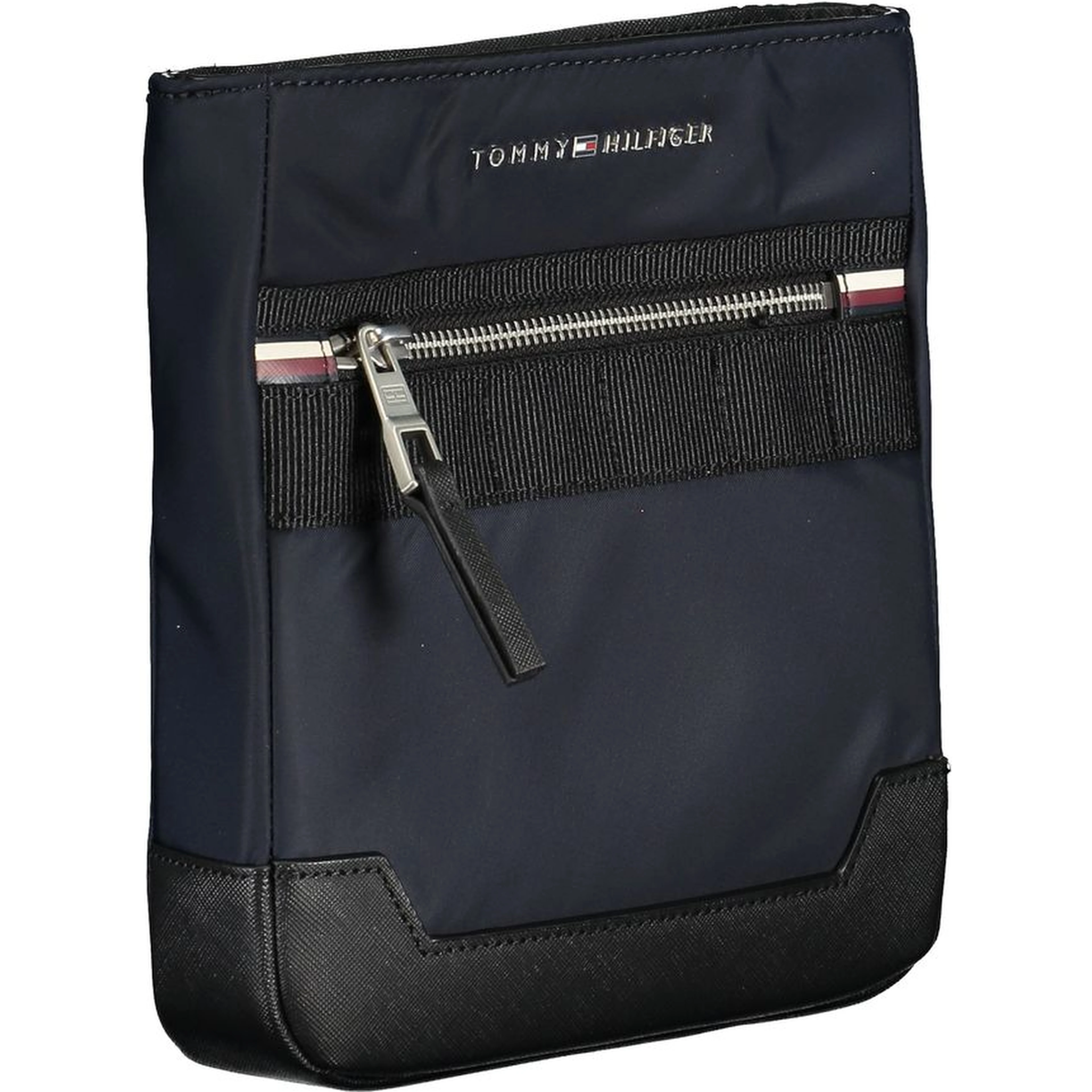 Blue Polyester Shoulder Bag
