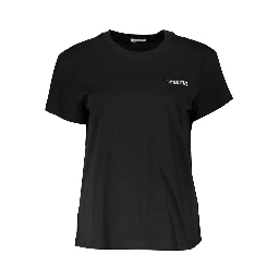 Black Cotton T-Shirt