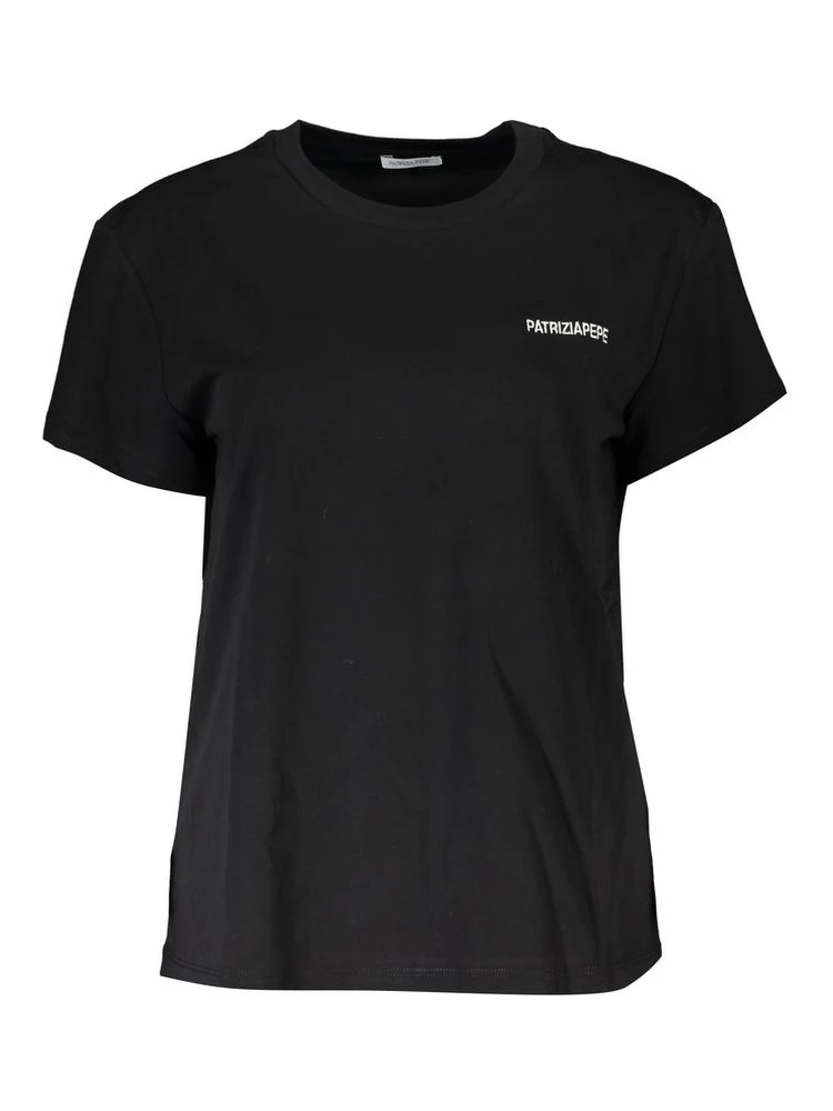 Black Cotton T-Shirt