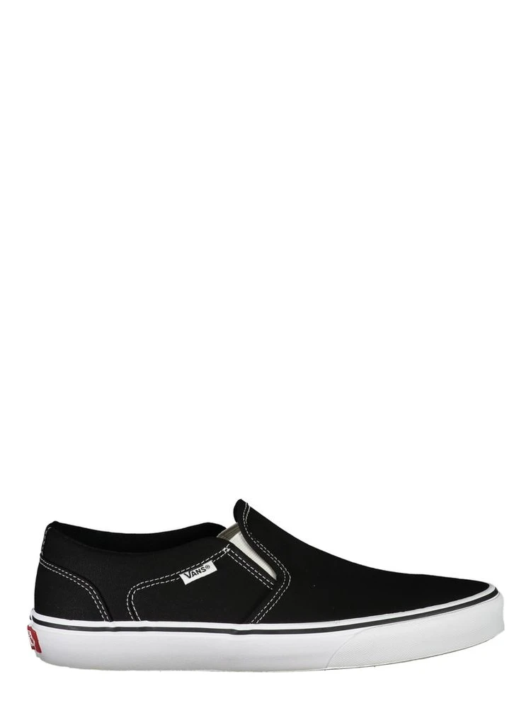 Black Polyester Sneaker