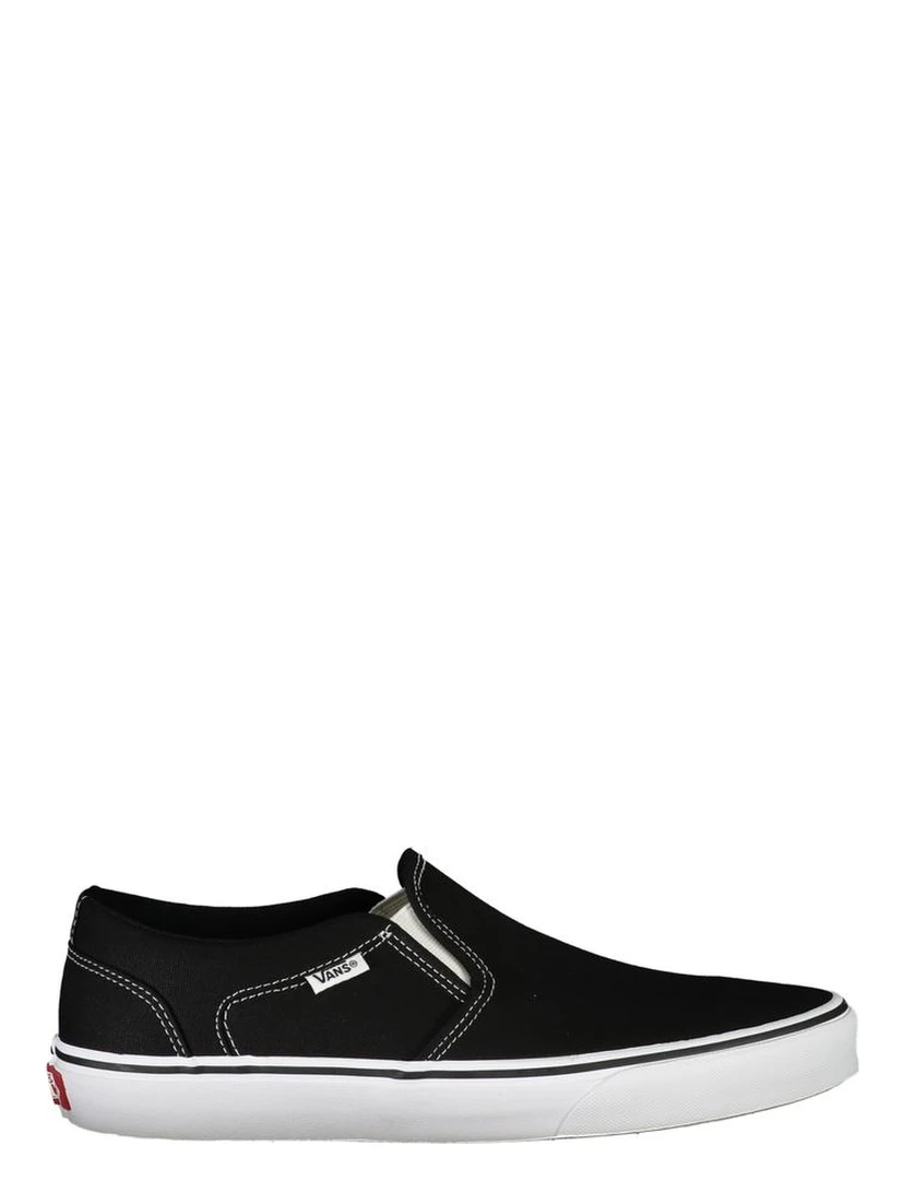 Black Polyester Sneaker