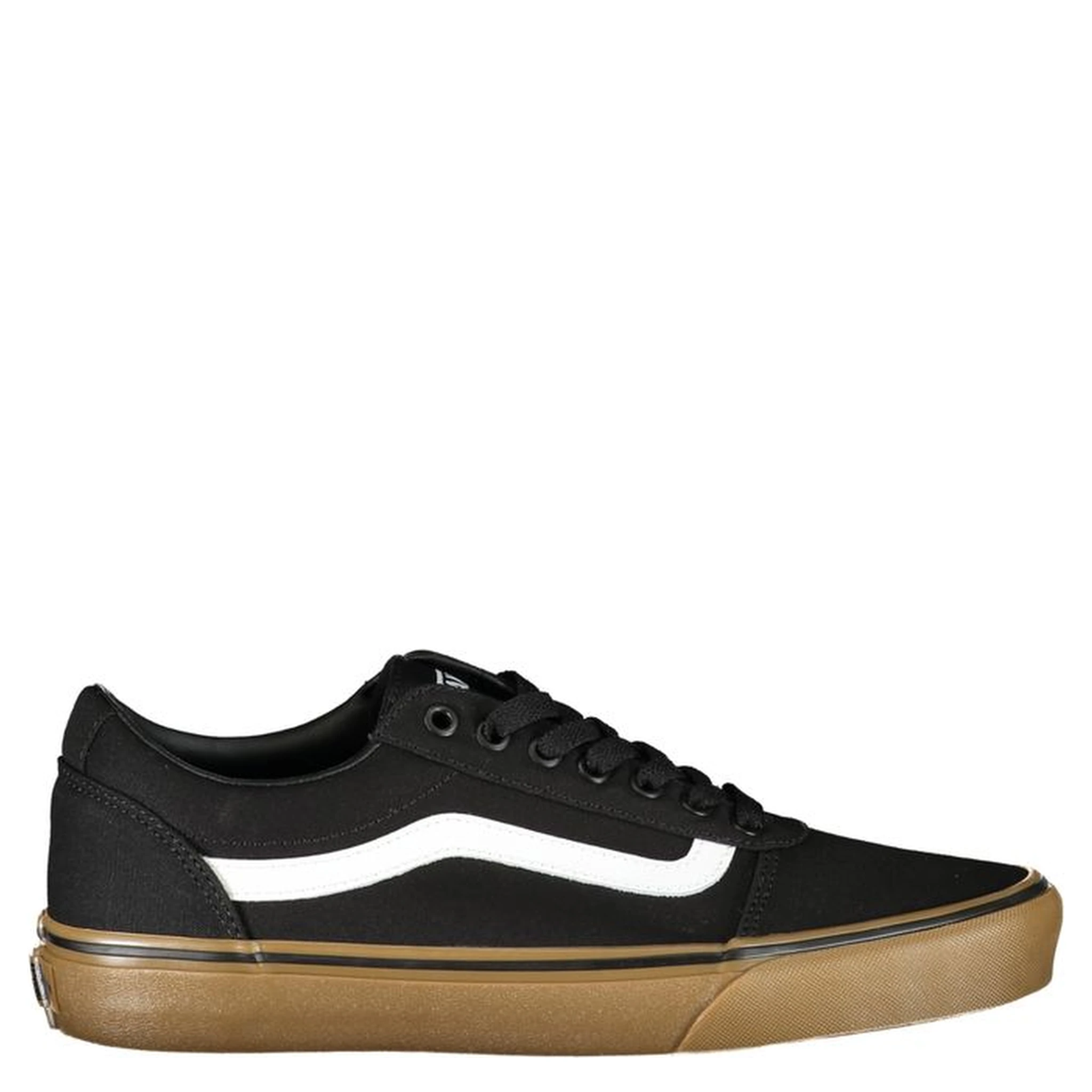 Black Polyester Sneaker